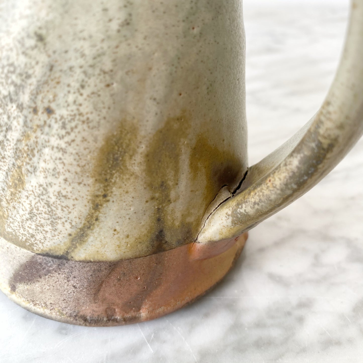 Handcrafted Pottery Mug, Soft Neutral