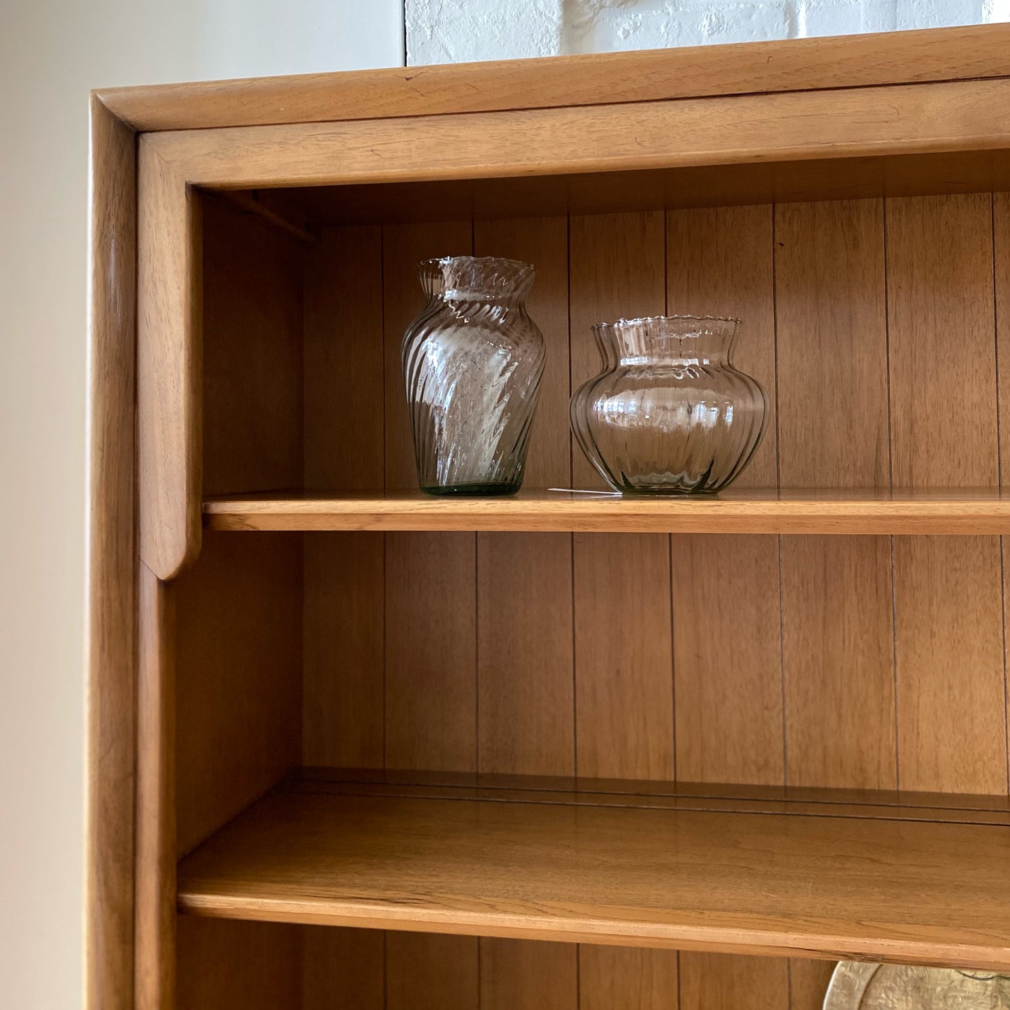 Vintage Mid-Century Two-Piece Hutch, Drexel