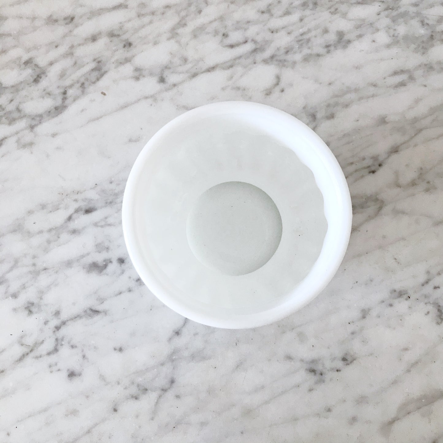Vintage Milk Glass Planter
