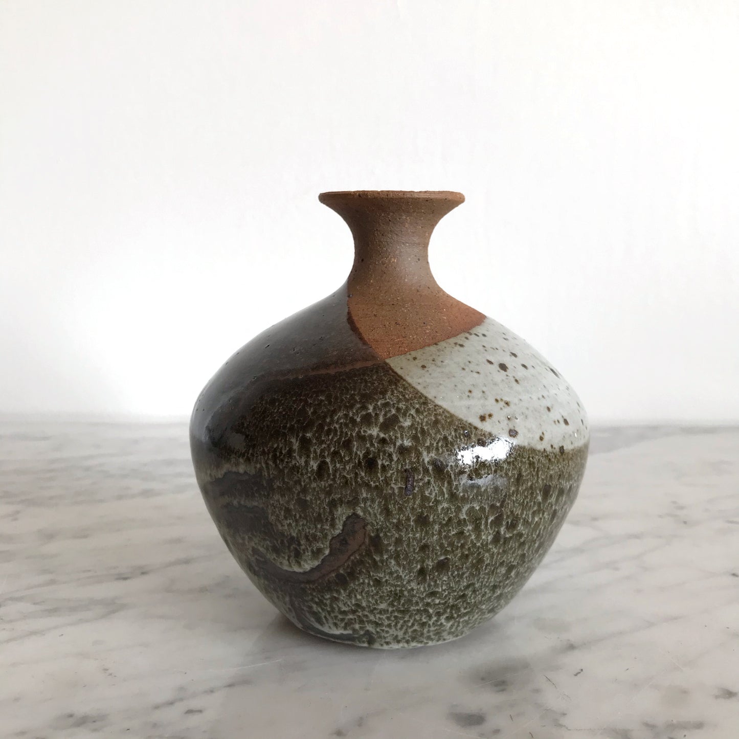 Vintage Stoneware Pottery Vase