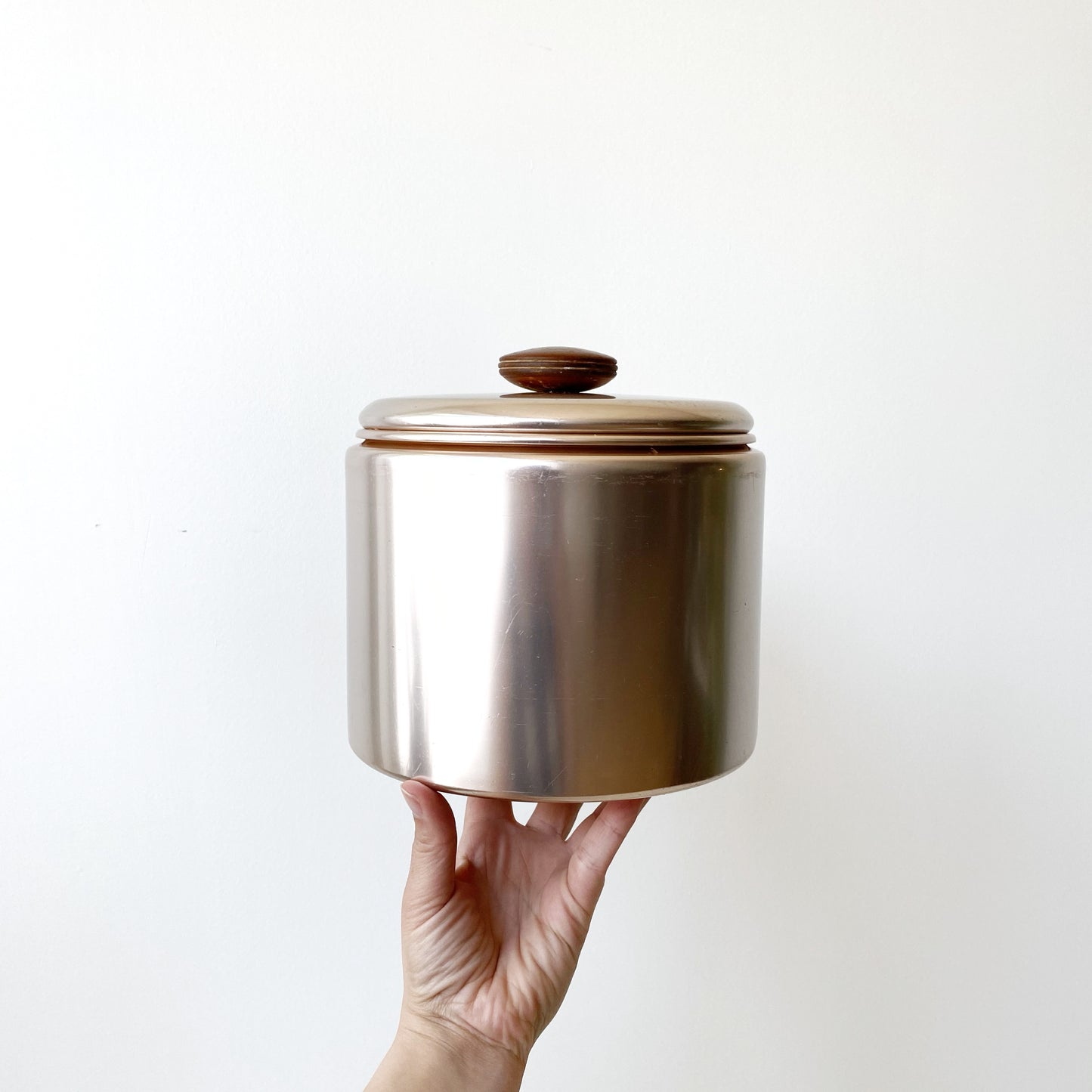 Set of Vintage 1950's Aluminum Kitchen Canister Set