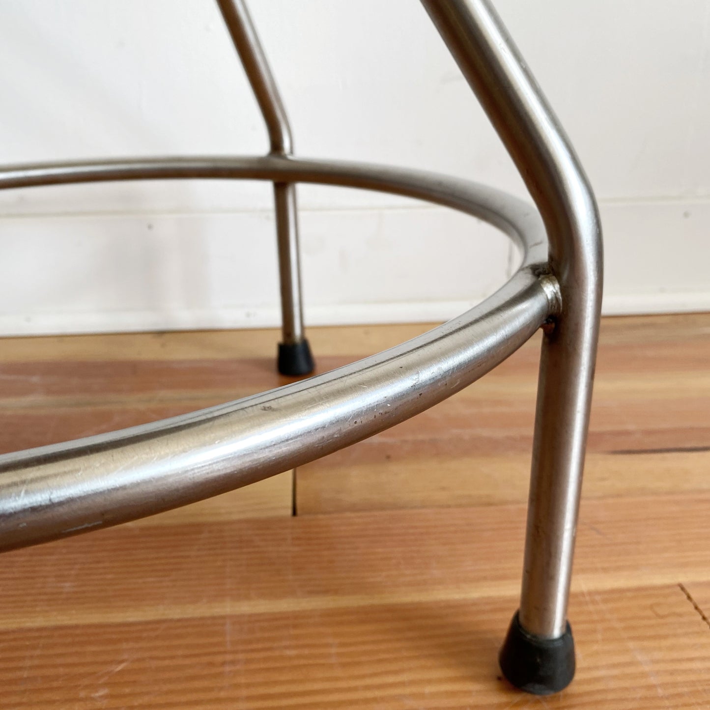 Vintage Industrial Stool, Adjustable Height