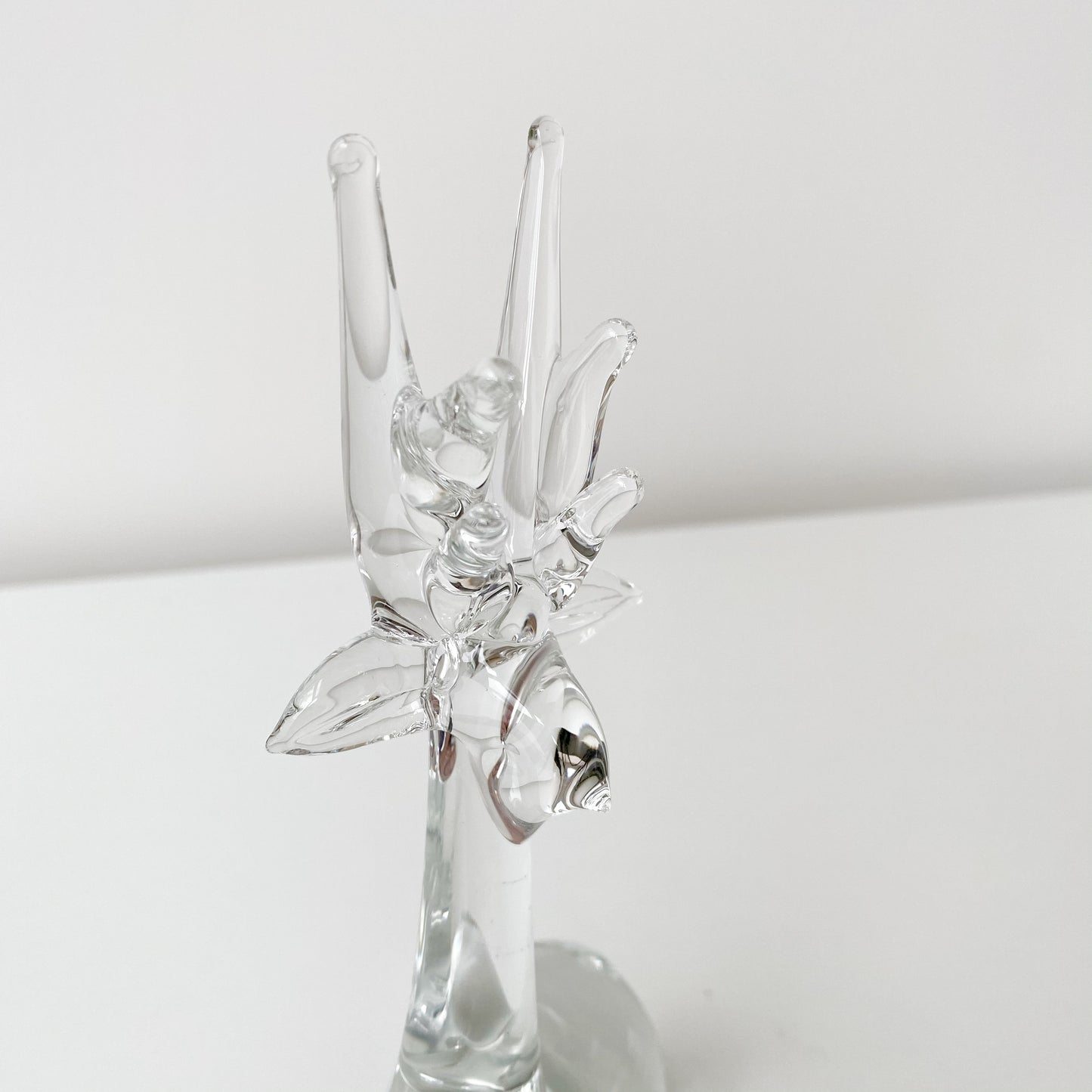 Vintage Glass Gazelle, 8.25”
