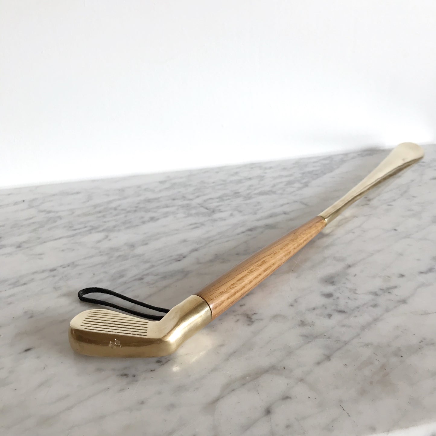 Vintage Brass Golf Club Shoehorn