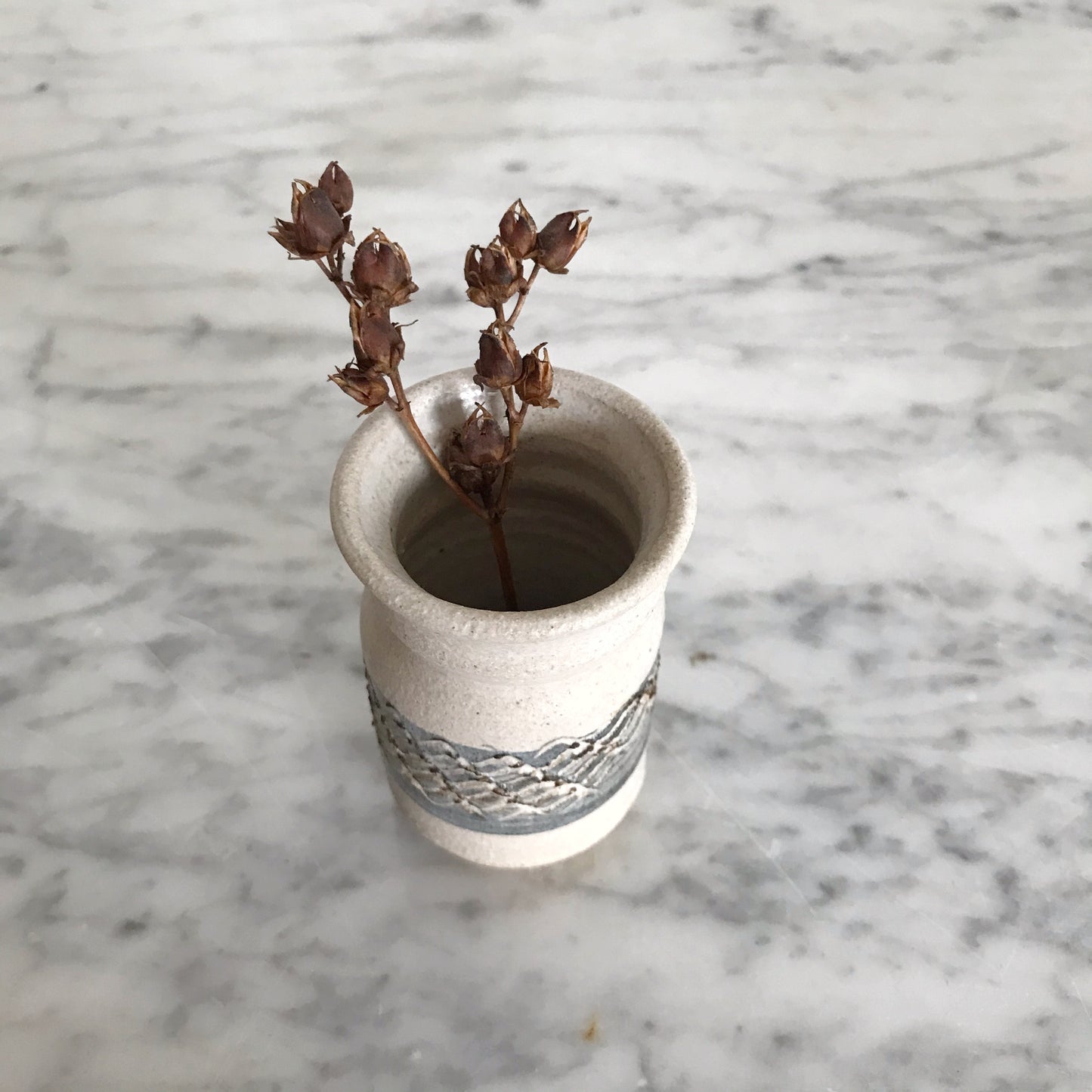 Tiny Vintage Pottery Vase