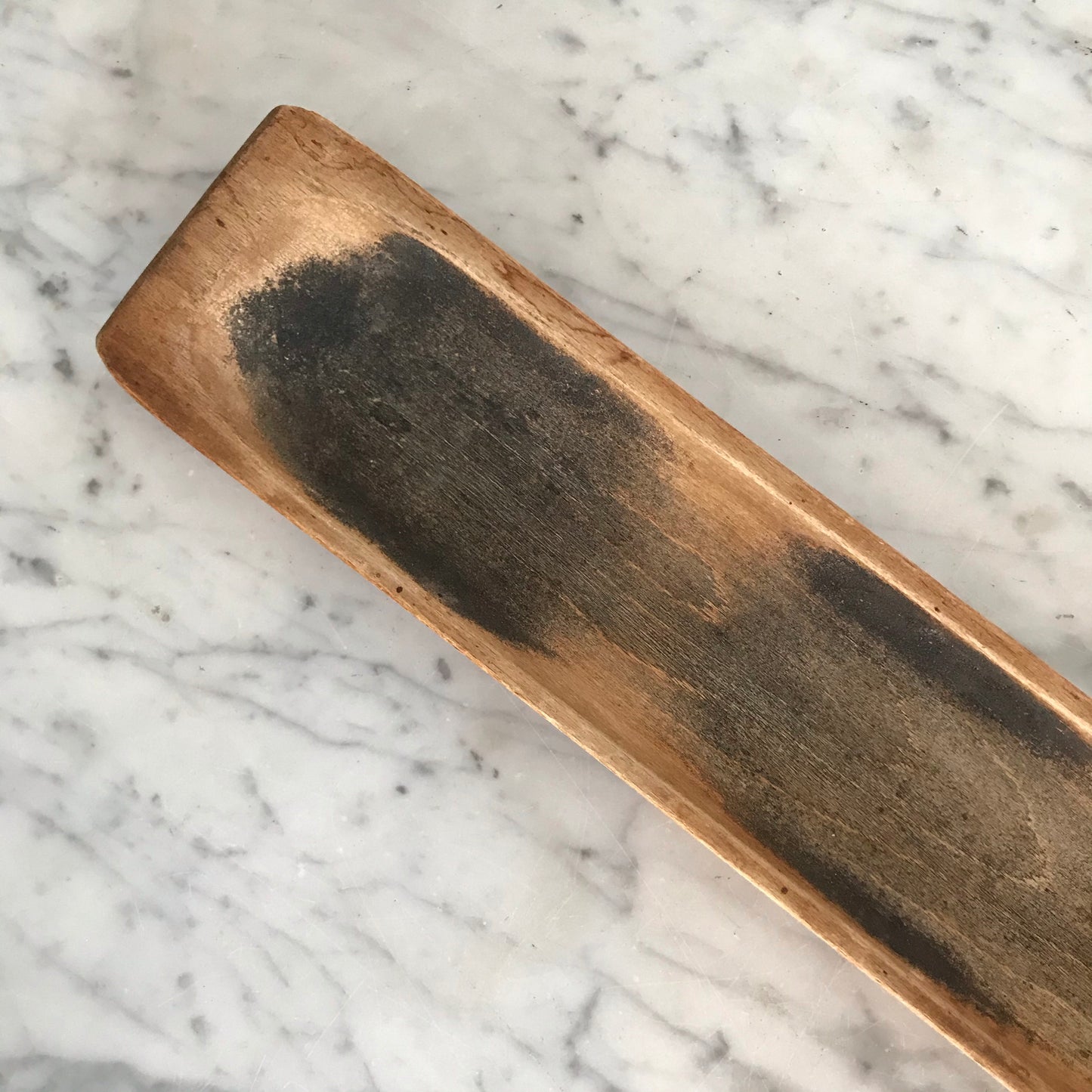 Antique Wooden French Baguette Tray, 42"