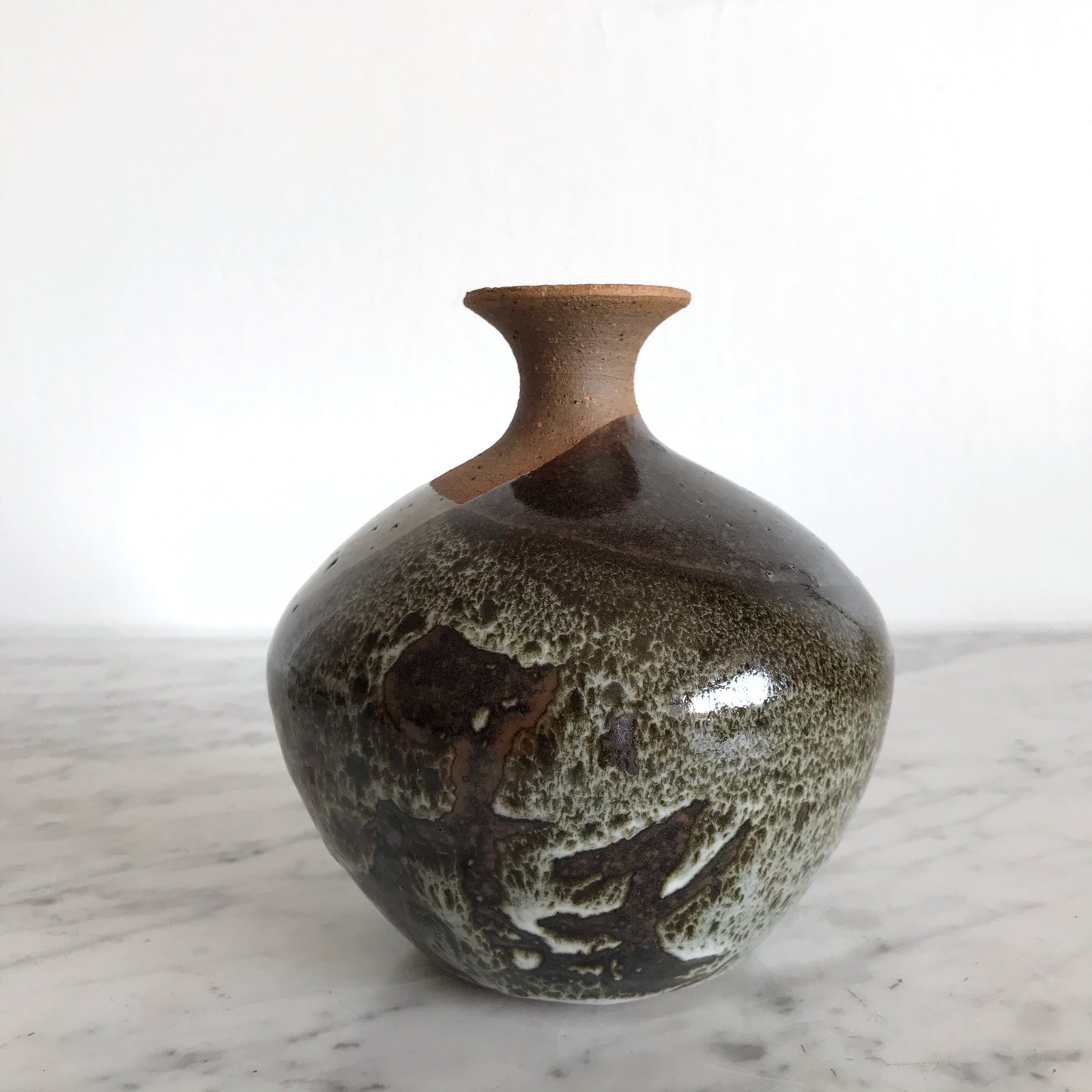 Vintage Stoneware Pottery Vase