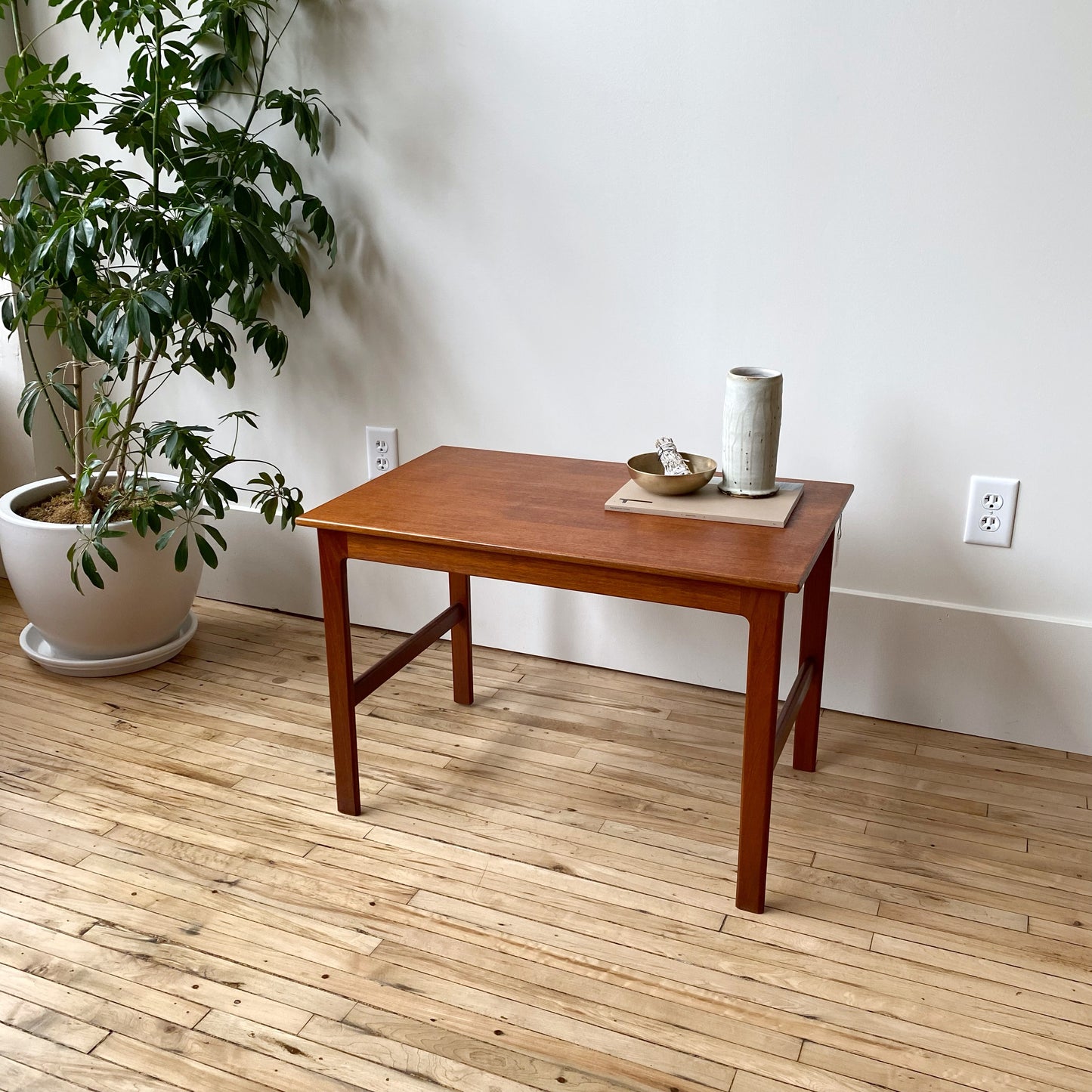 Vintage Petite Danish Teak Coffee Table / End Table