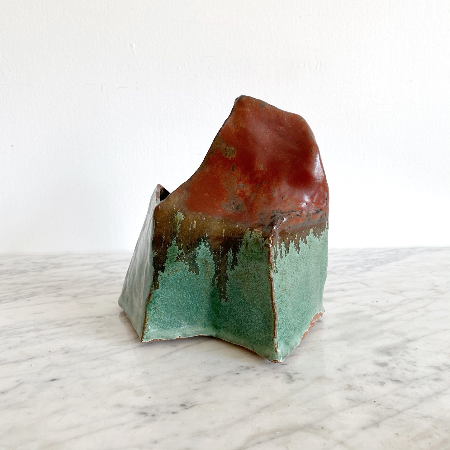 Hand-built Abstract Pottery Piece