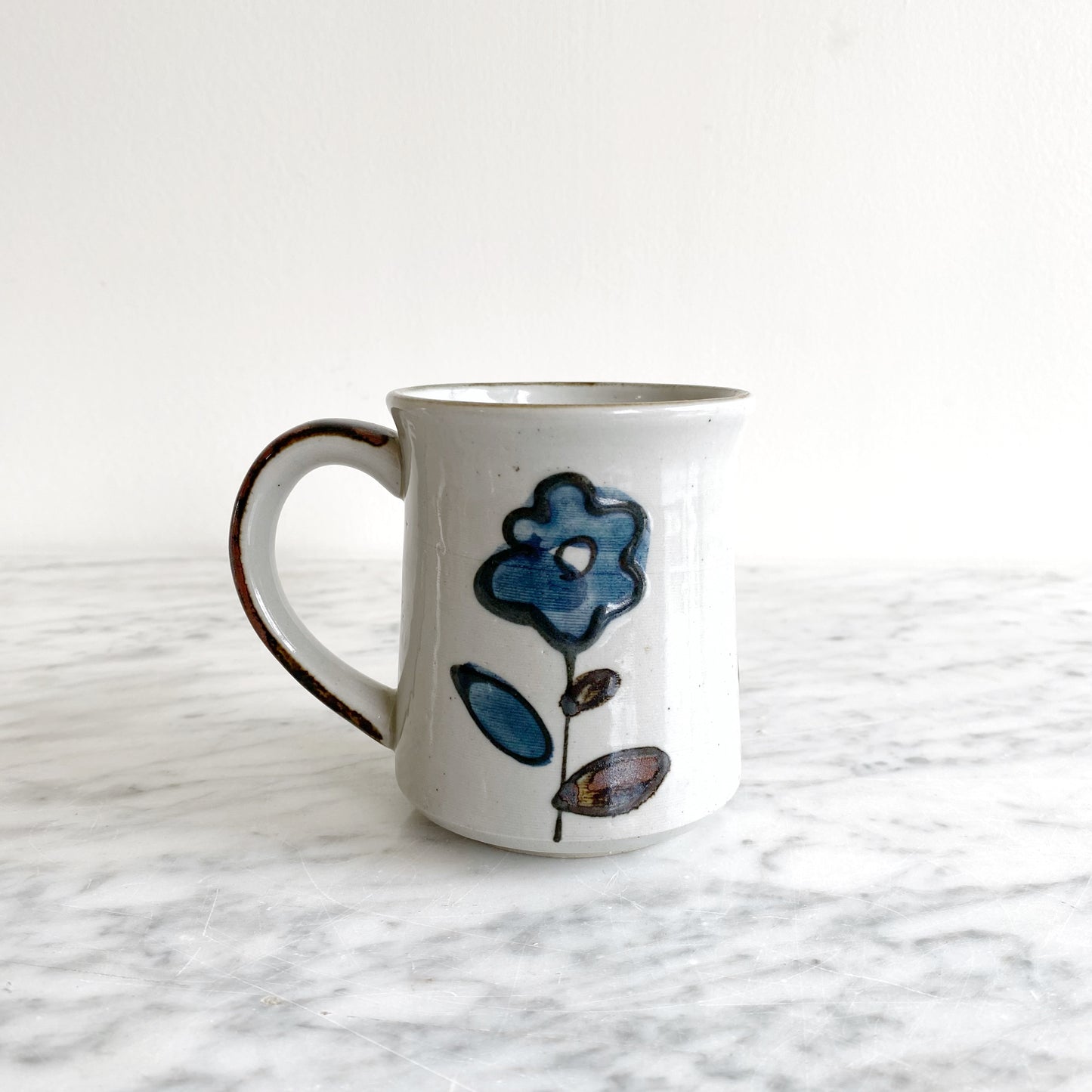 Vintage 70's Scandi Flower Coffee Mug