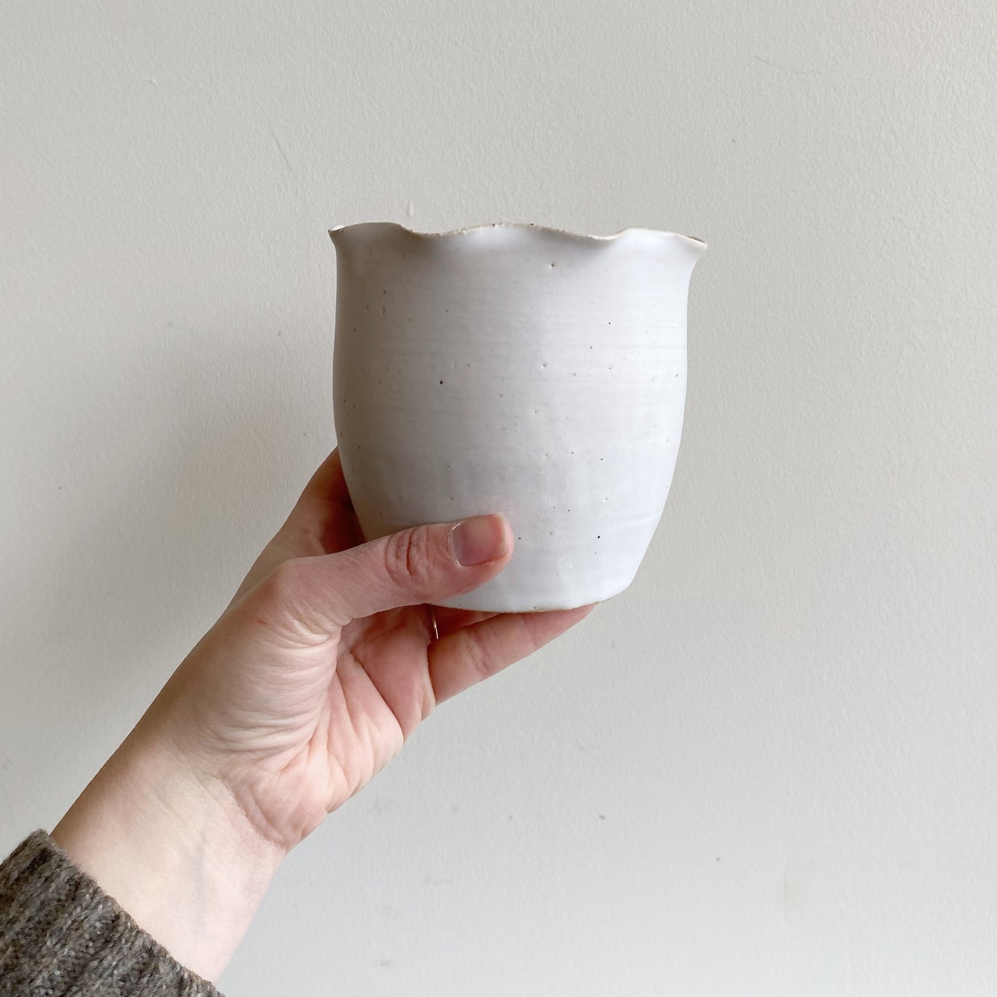 Samuel Clay Ceramics: Wavy Vase