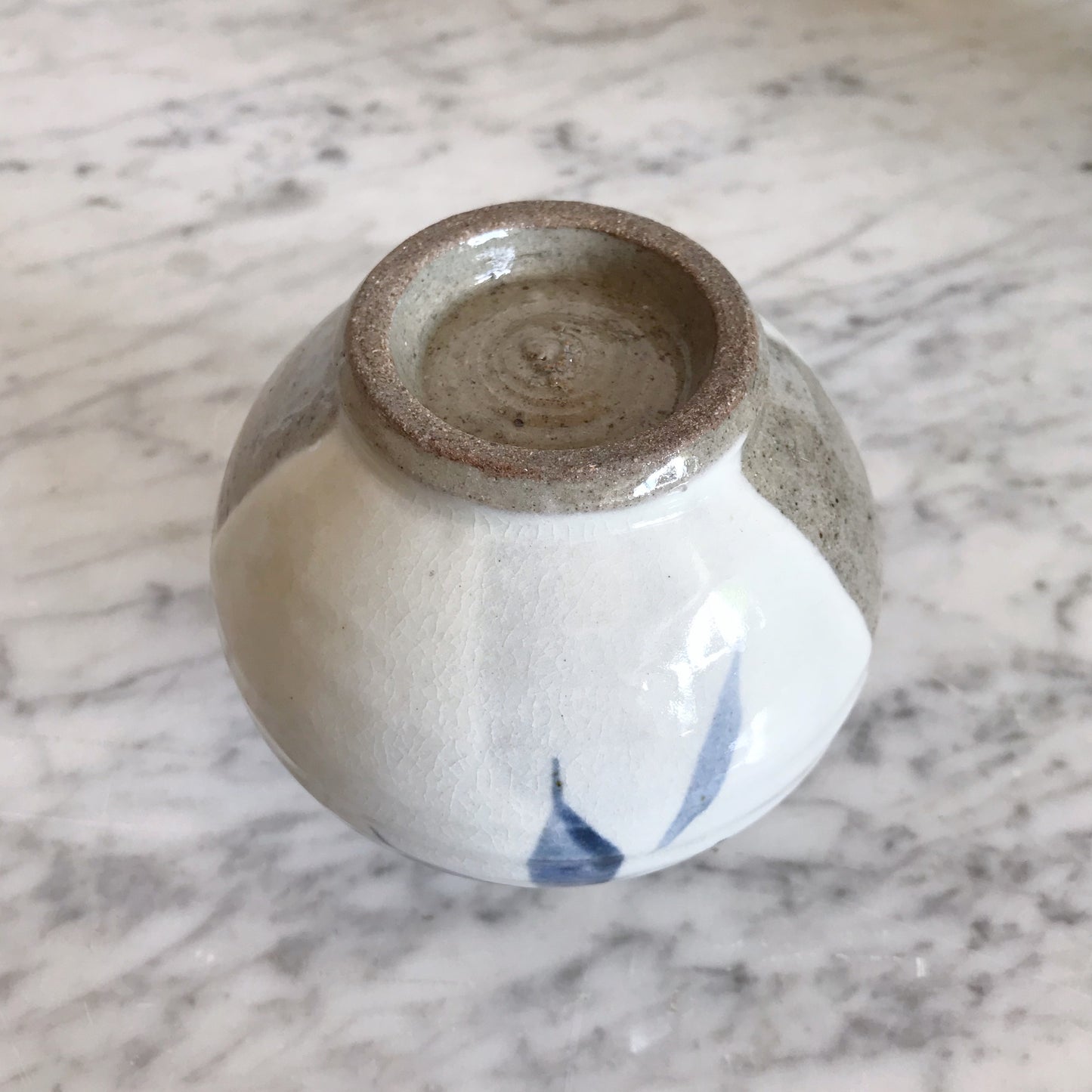 Handpainted Pottery Bud Vase