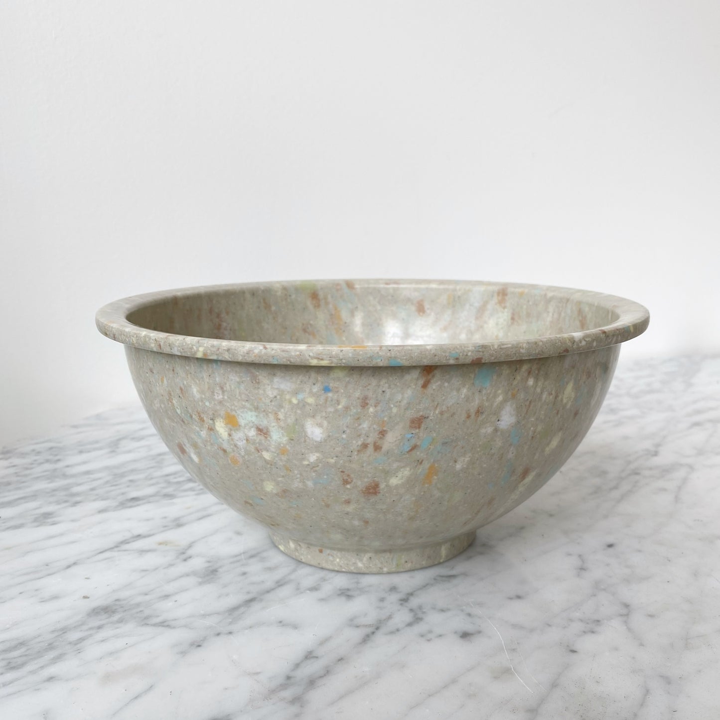 Vintage Texas Ware “Confetti” Melamine Bowl, 10”