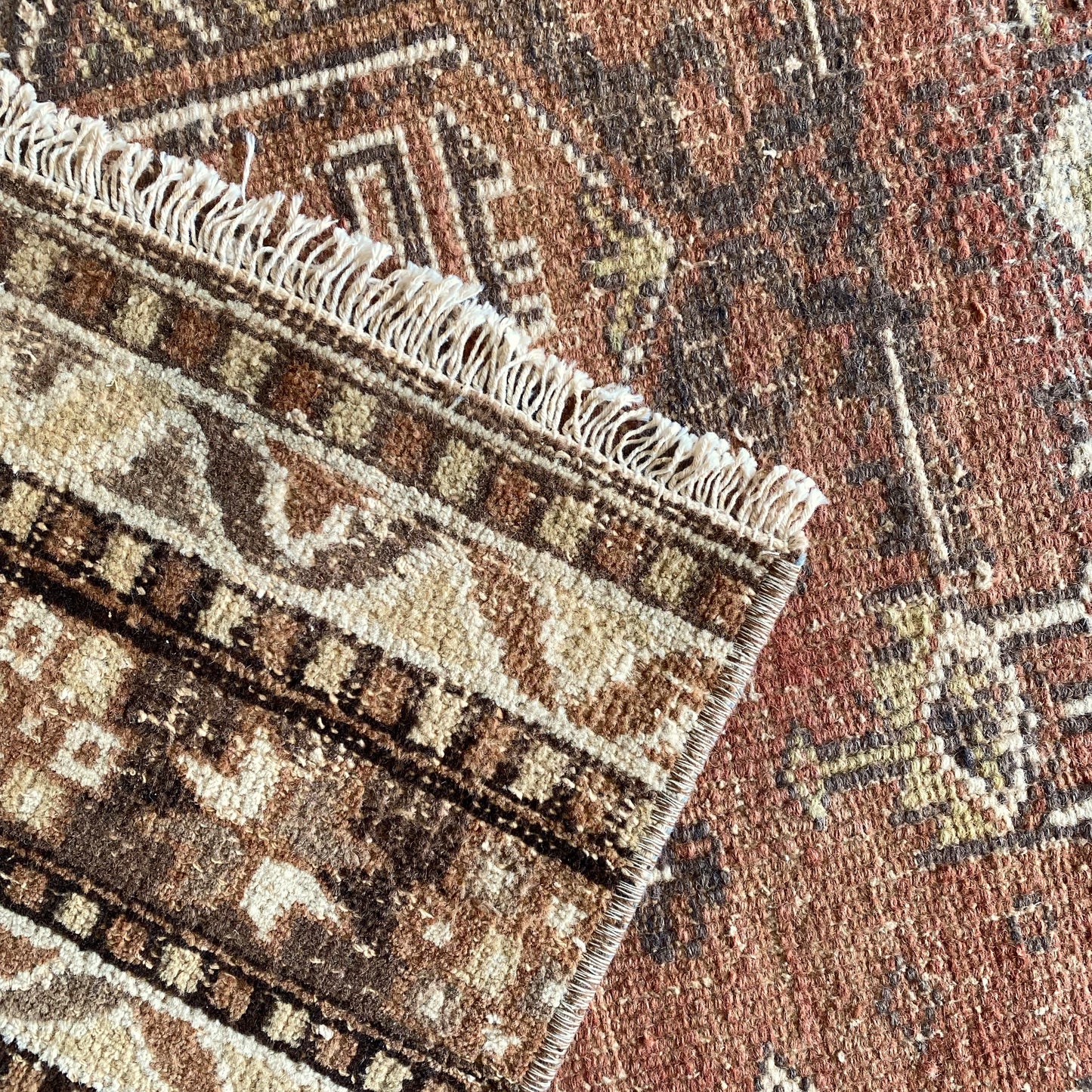 Vintage Runner Rug, Reversible (2.11 x 12.7)