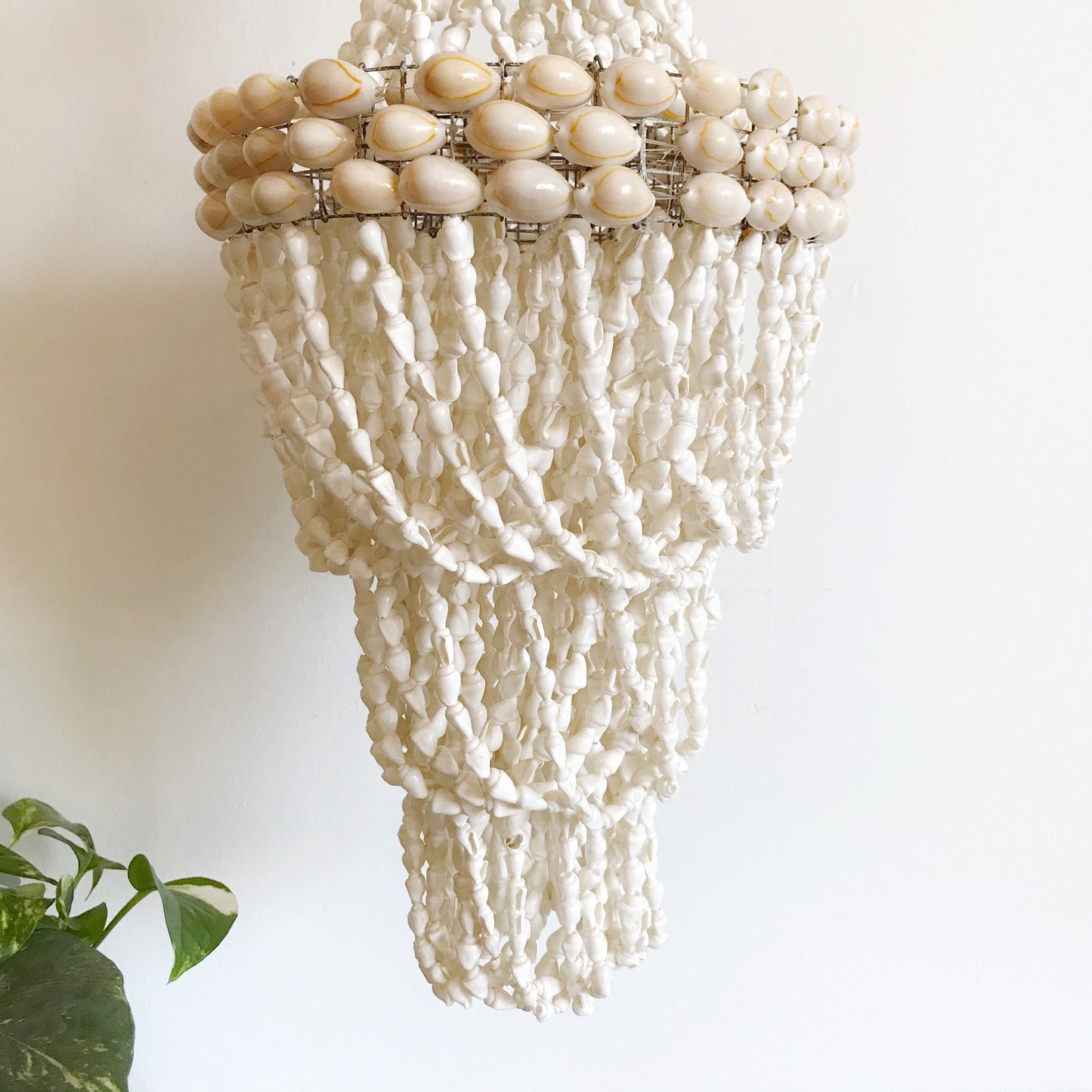 Vintage Shell Chandelier