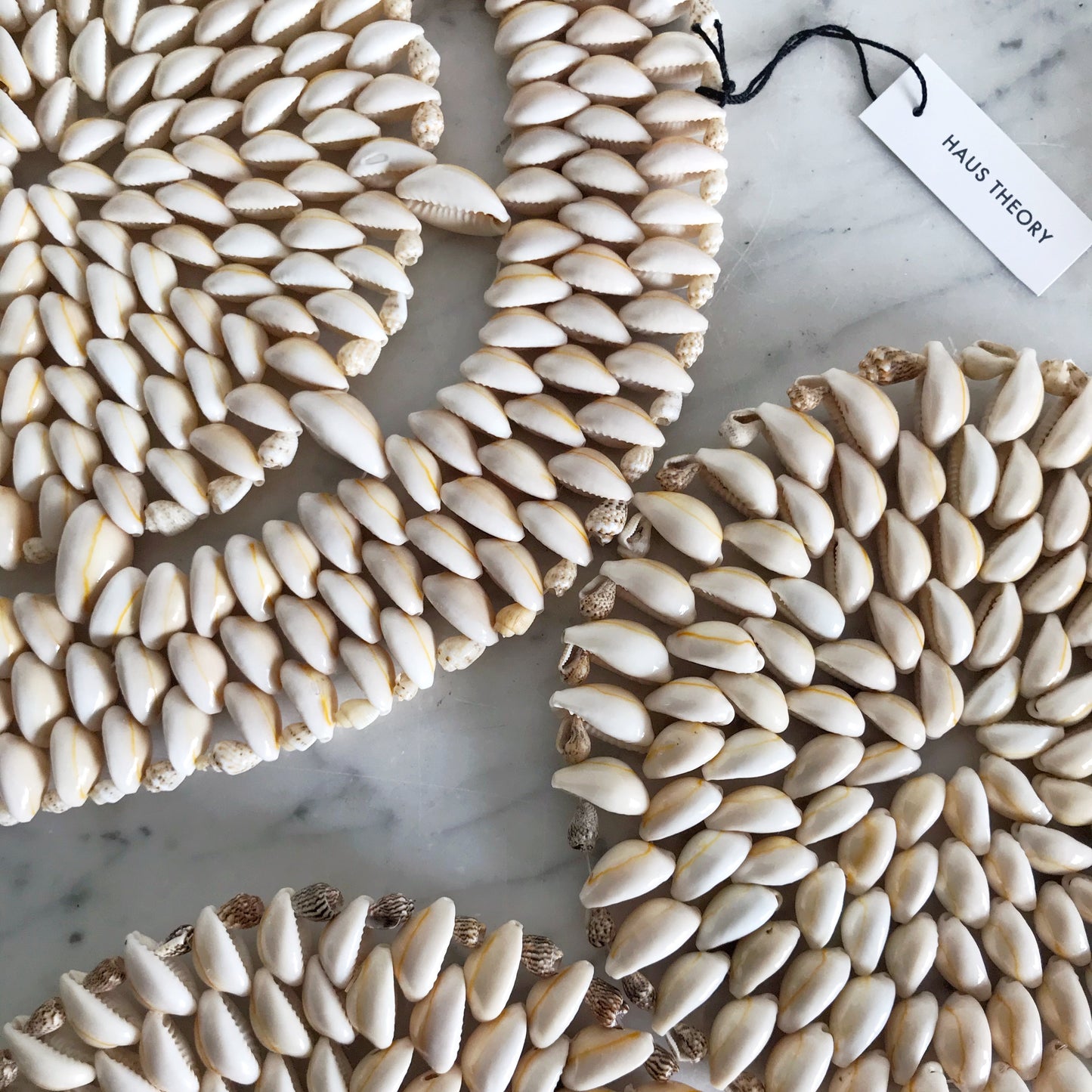 Collection of Vintage Shell Trivets