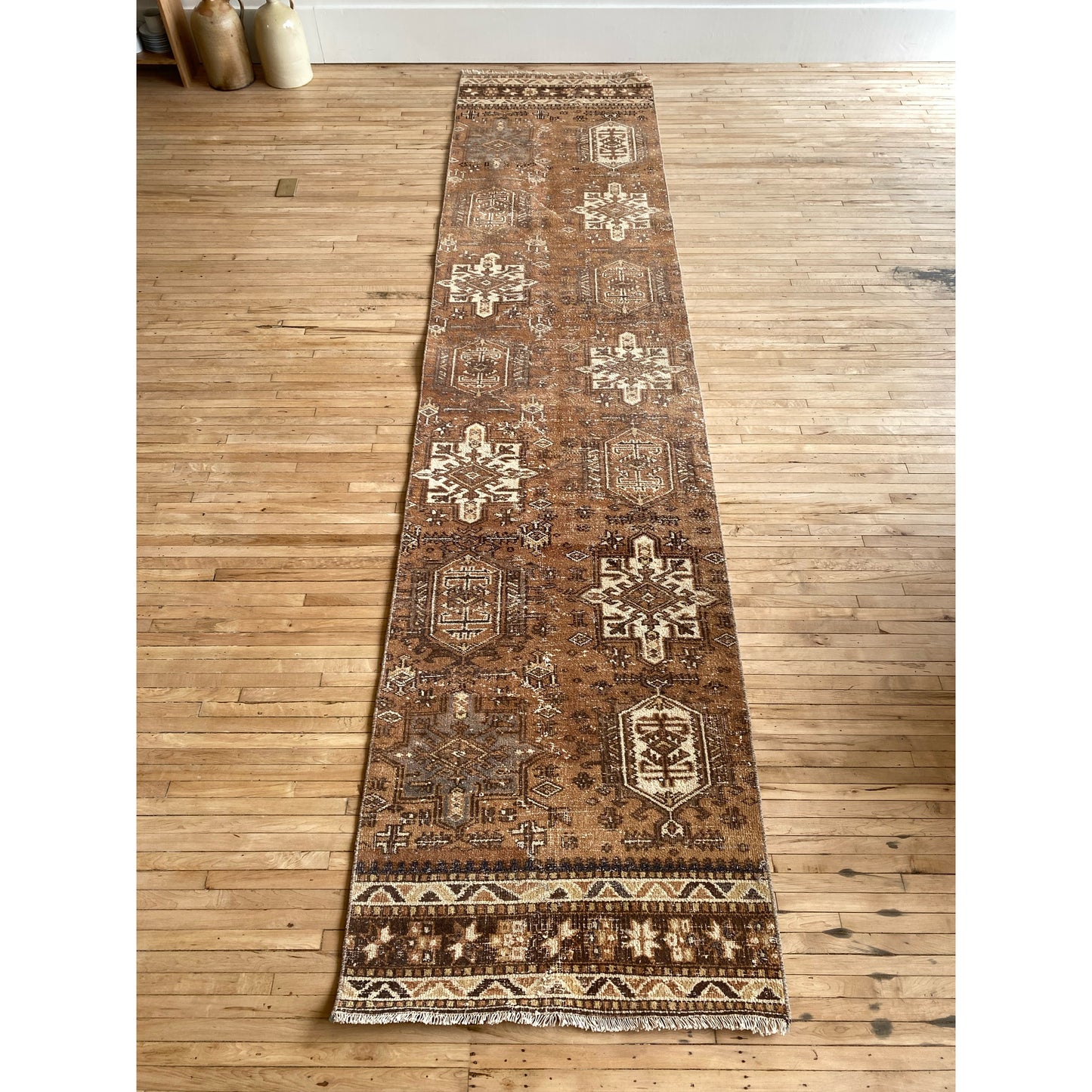 Vintage Runner Rug, Reversible (2.11 x 12.7)