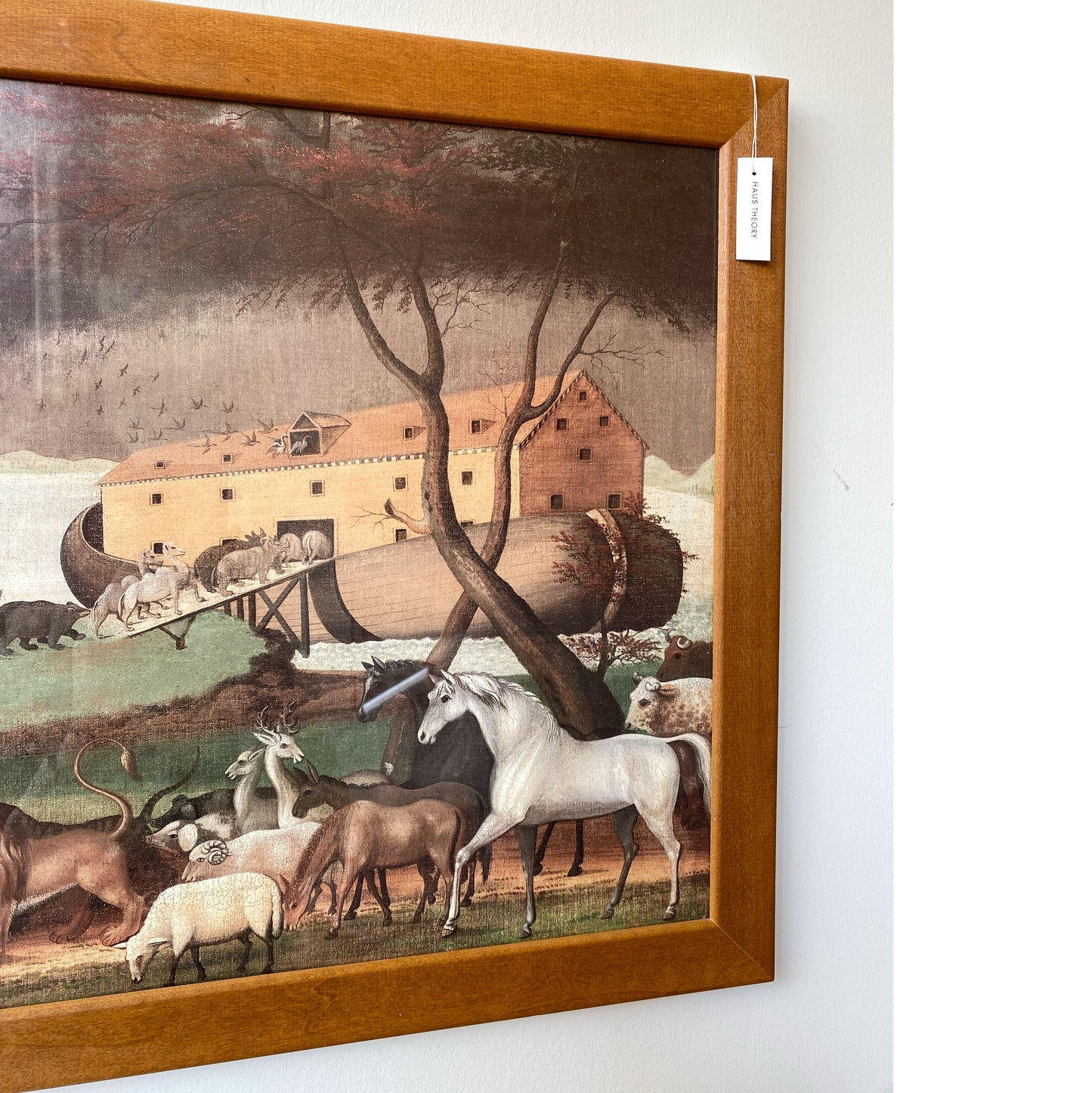 Framed Vintage “Noah’s Ark“ Picture (18.5 x 22.5)