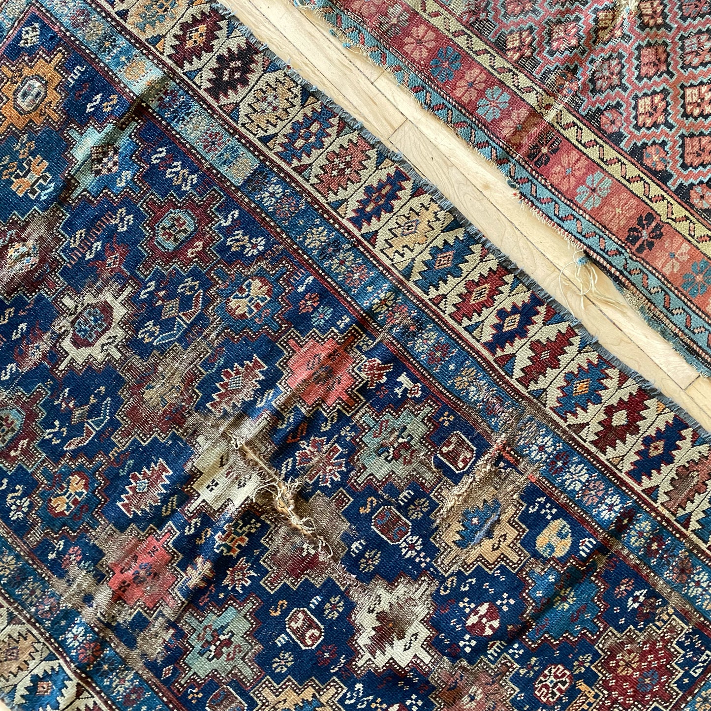 Antique Hand-knotted Persian Rug (5' x 3' 4")