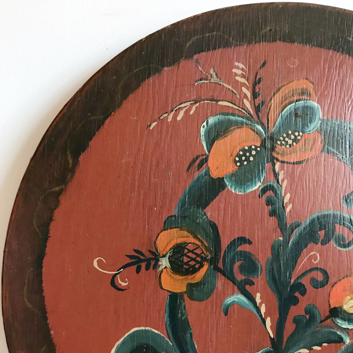 Vintage Hand-painted Folding Table