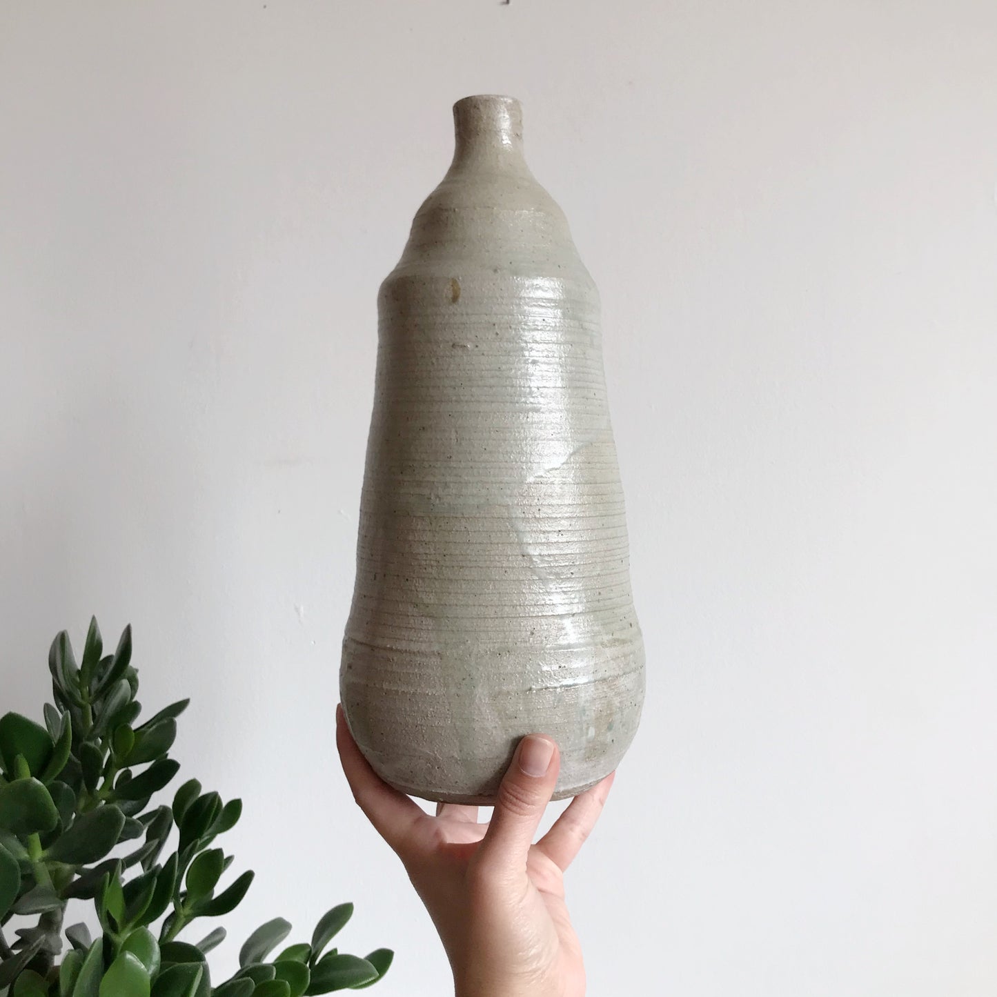 Tall Vintage Studio Pottery Vase