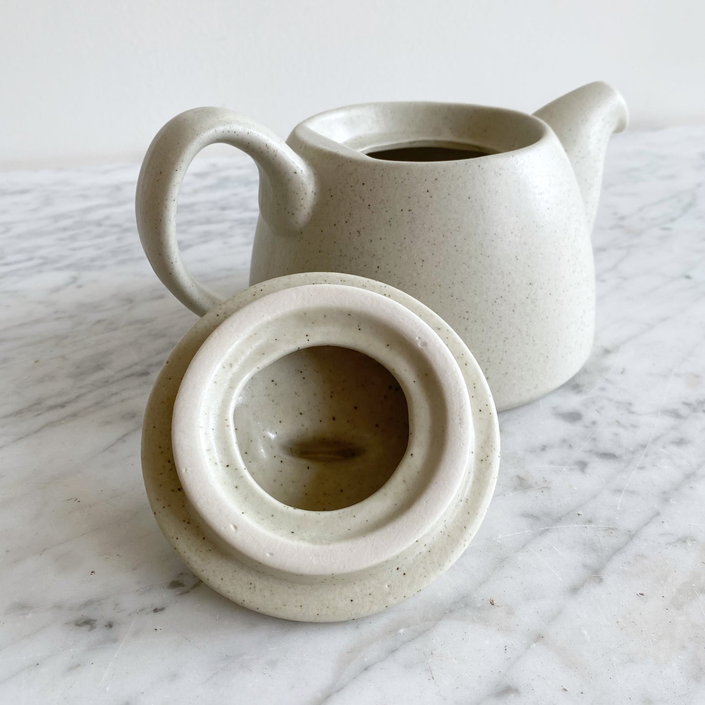 Found Ceramic Teapot by FORLIFE