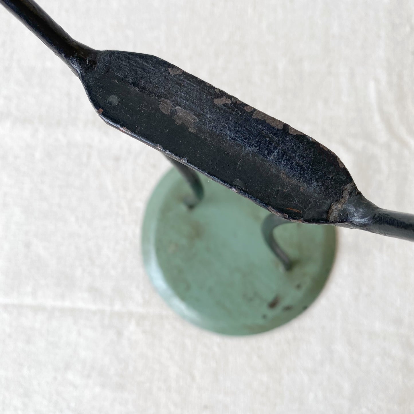 Vintage Handcrafted Candleholder Duo