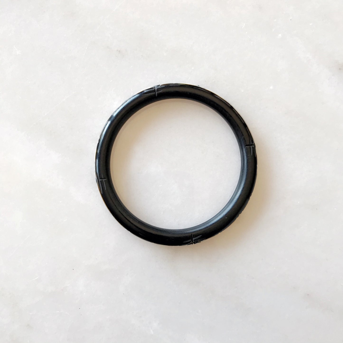 Vintage Faux-Horn Bangle