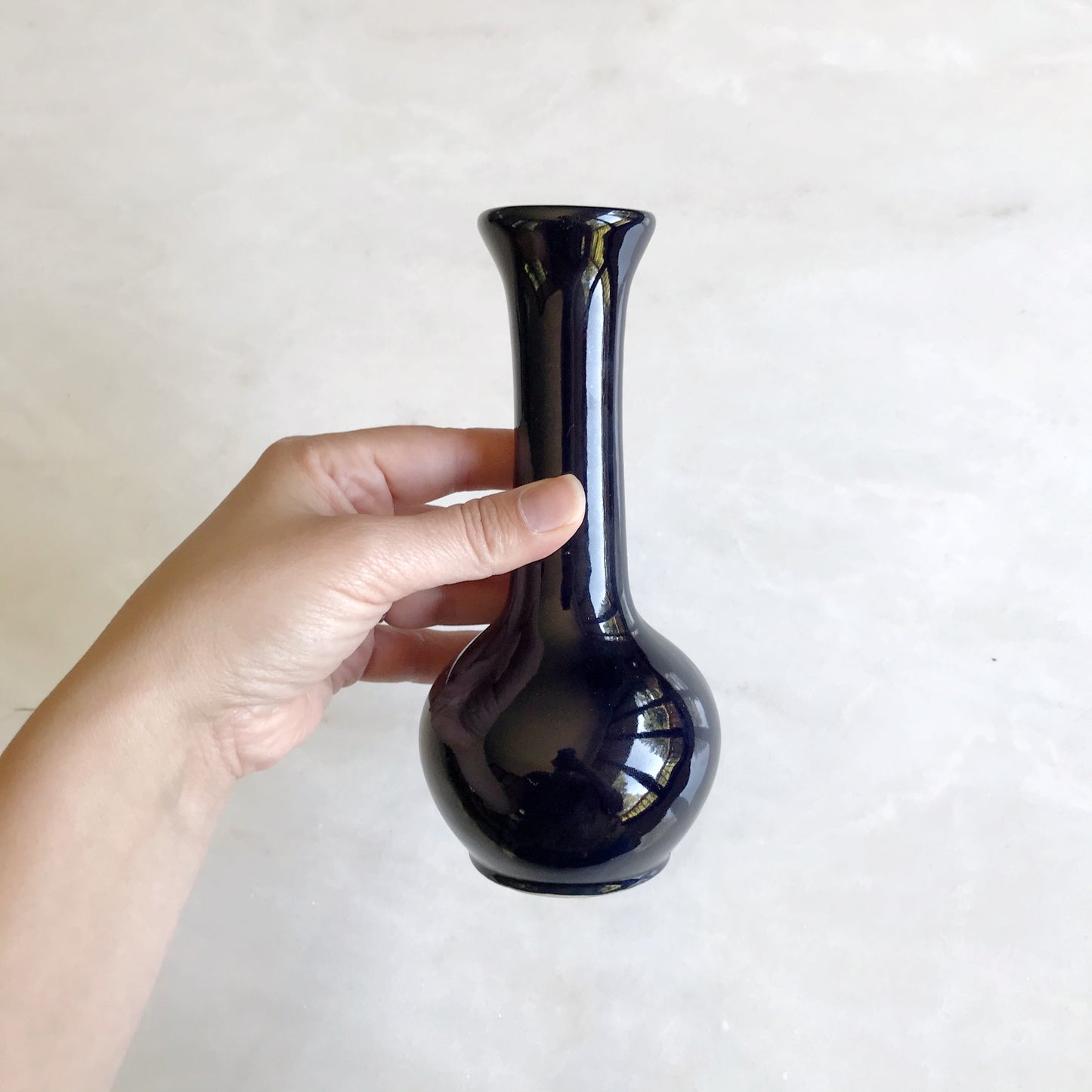 Vintage Red Wing Pottery Vase, Midnight
