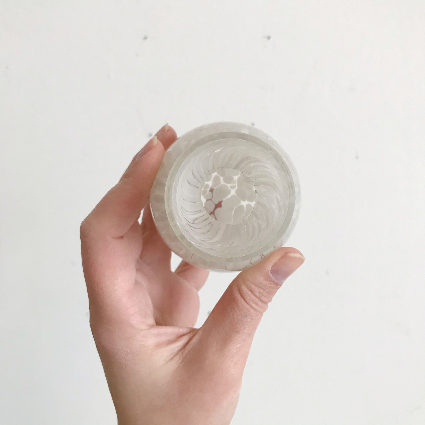 Art Glass Bud Vase, 4”
