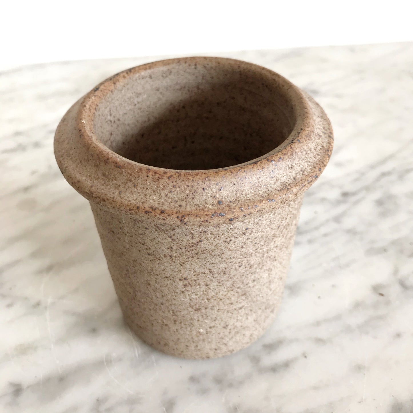 Found Handcrafted Pottery Cup