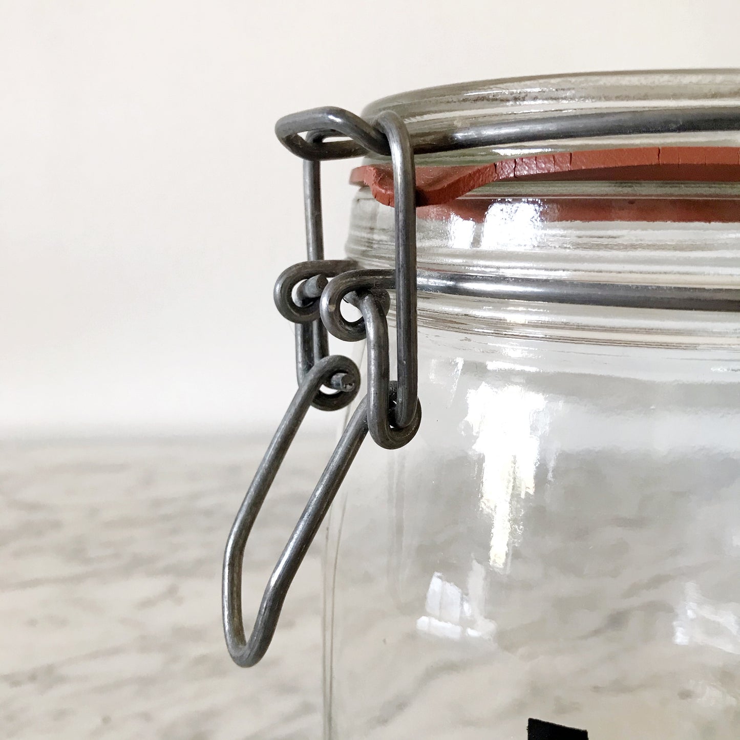 Vintage Glass “Tea” Jar