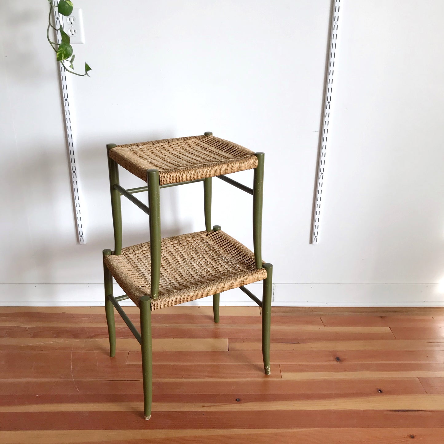 Vintage 1950's Italian Mid-Century Modern Nesting Stools