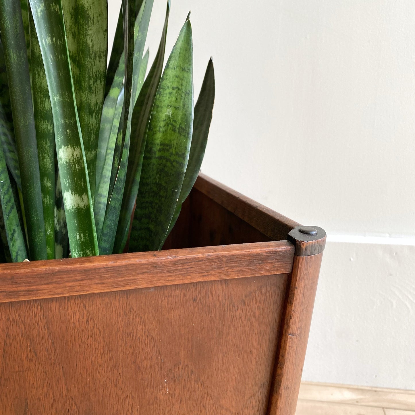 Antique Wood Bin / Planter