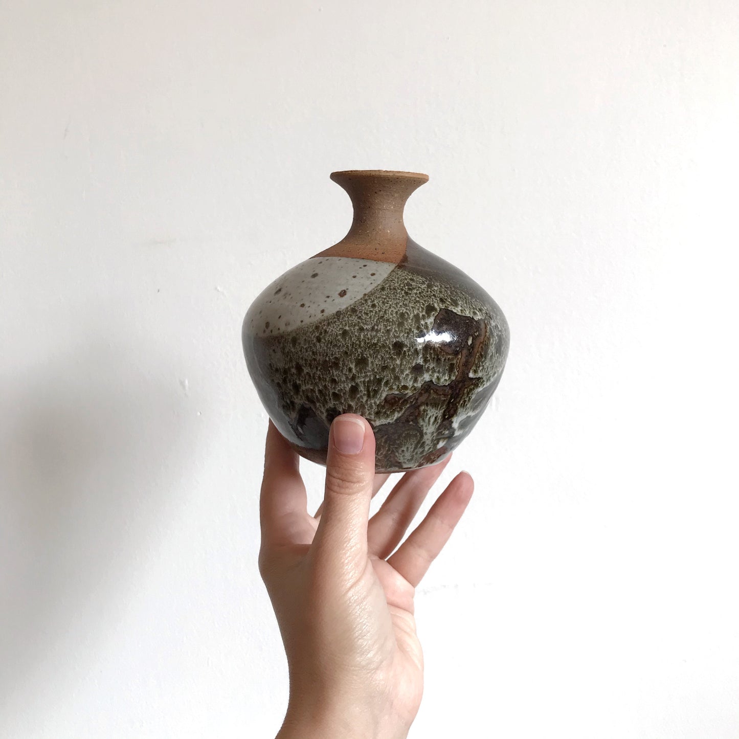 Vintage Stoneware Pottery Vase