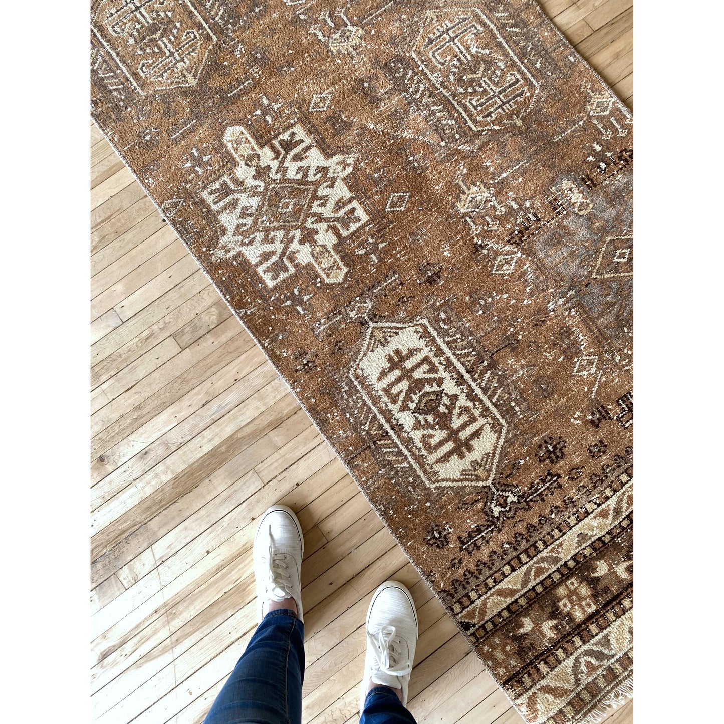Vintage Runner Rug, Reversible (2.11 x 12.7)
