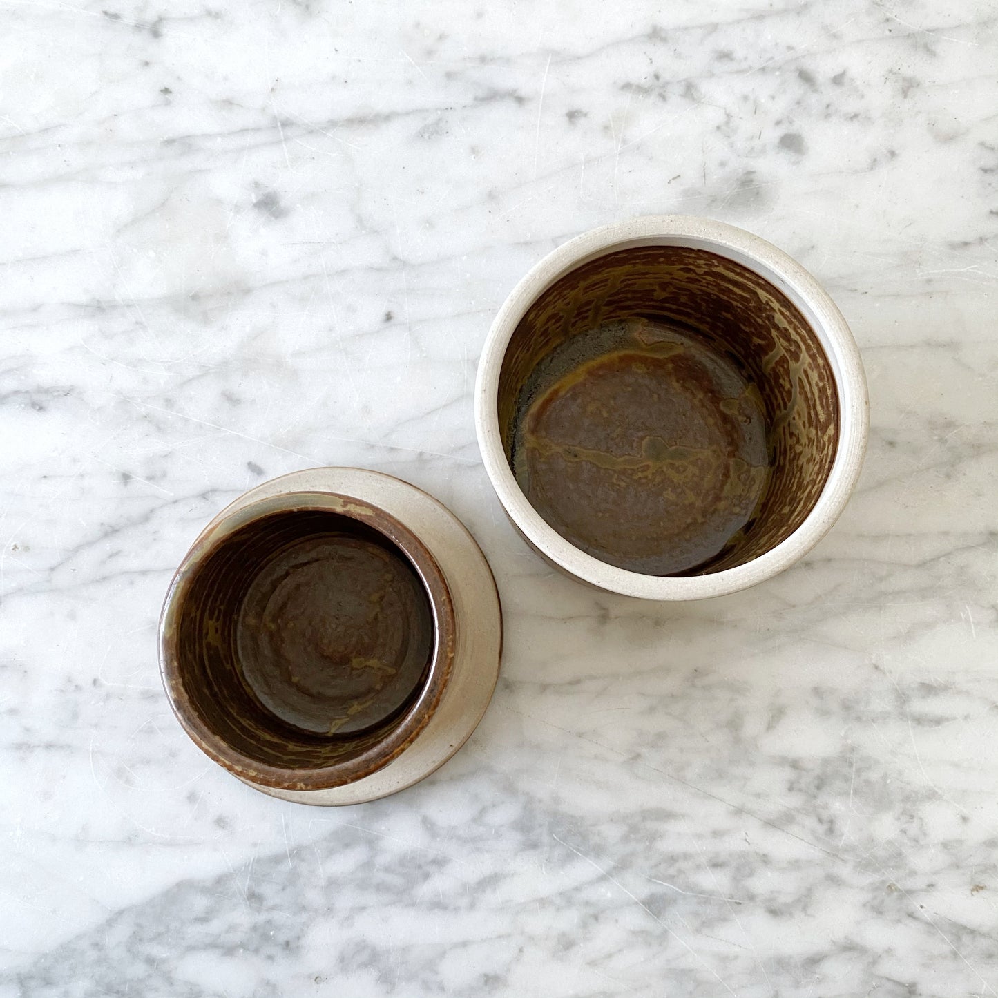 Handcrafted Stoneware French Butter Dish
