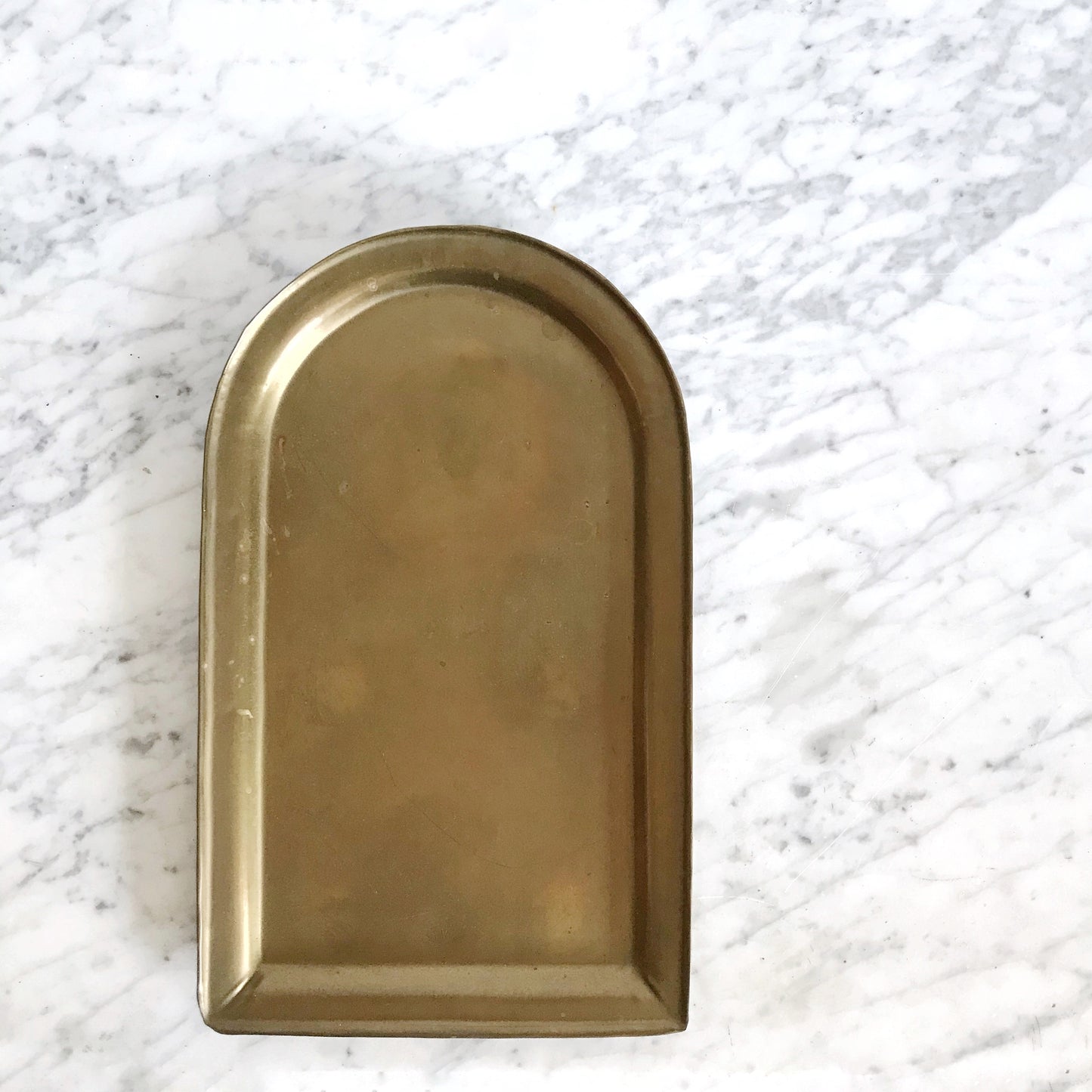 Vintage Brass Arch Tray