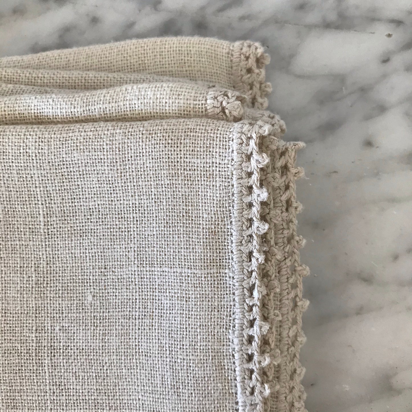 Set of 4 Linen Napkins, Natural