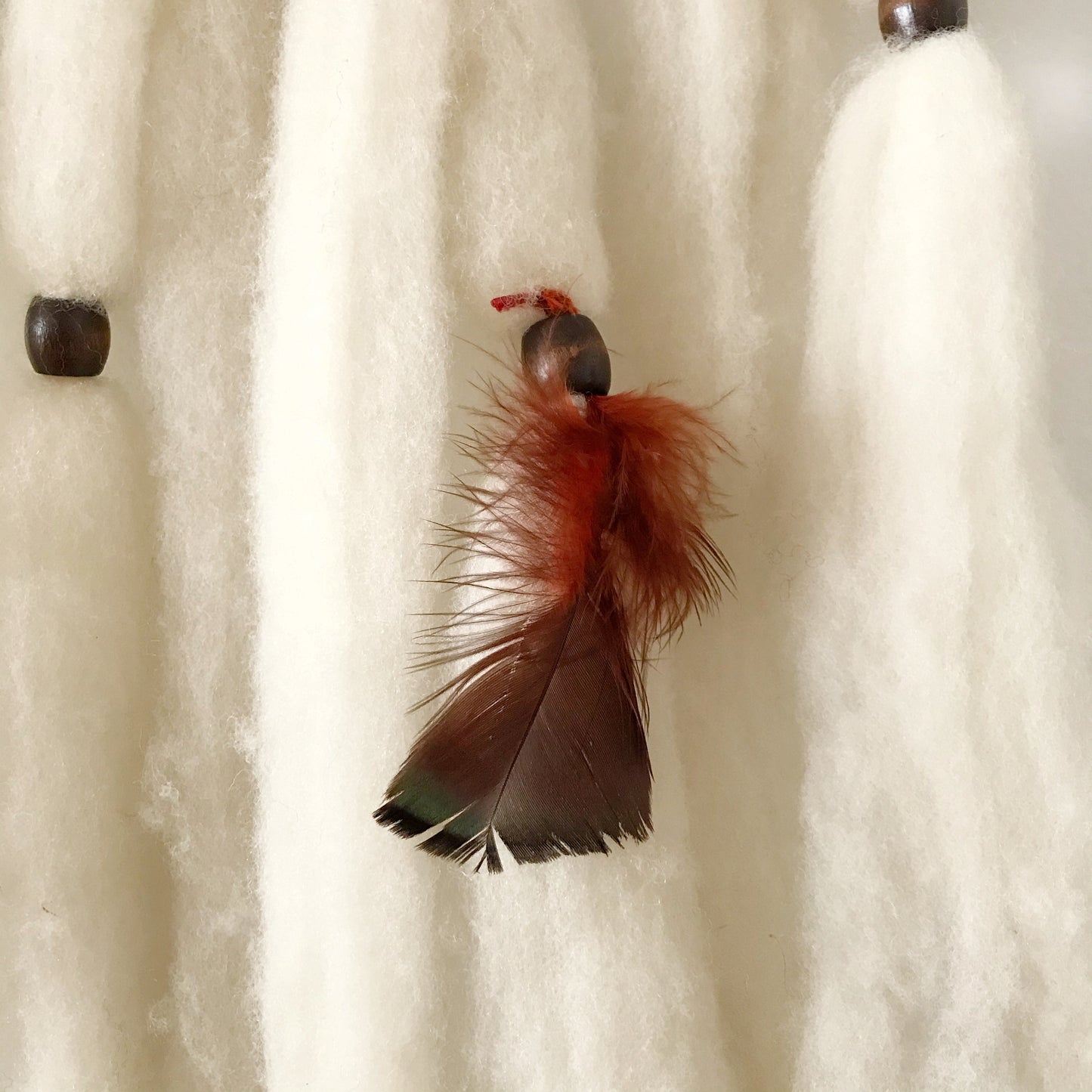 1970's Woven Wool Dream Catcher