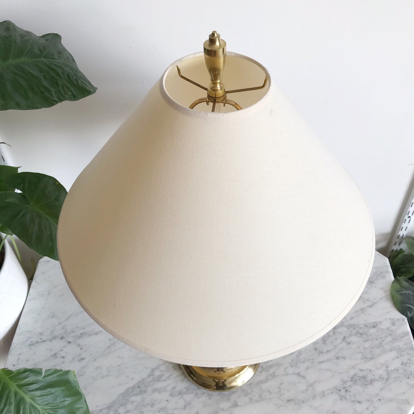 Vintage Stiffel Table Lamp with Shade