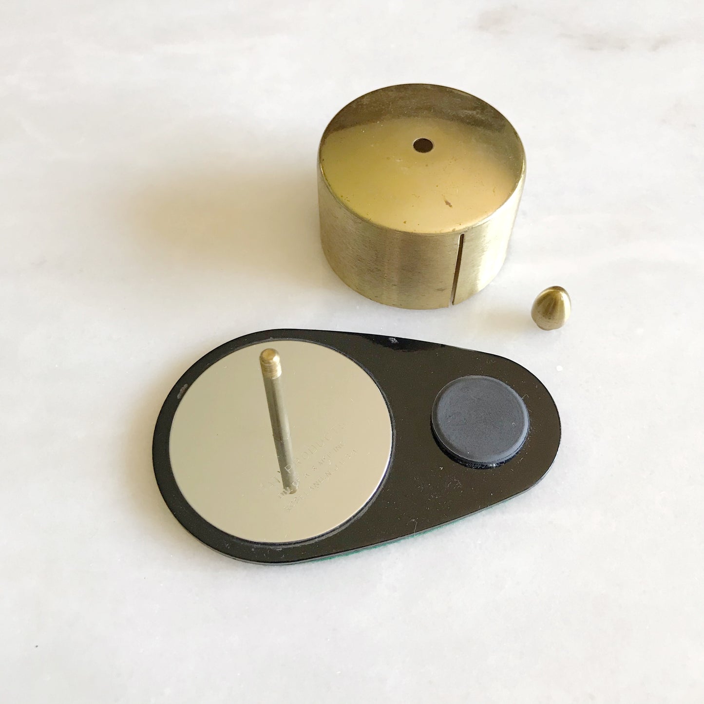 Vintage Brass Stamp/Washi Tape Dispenser