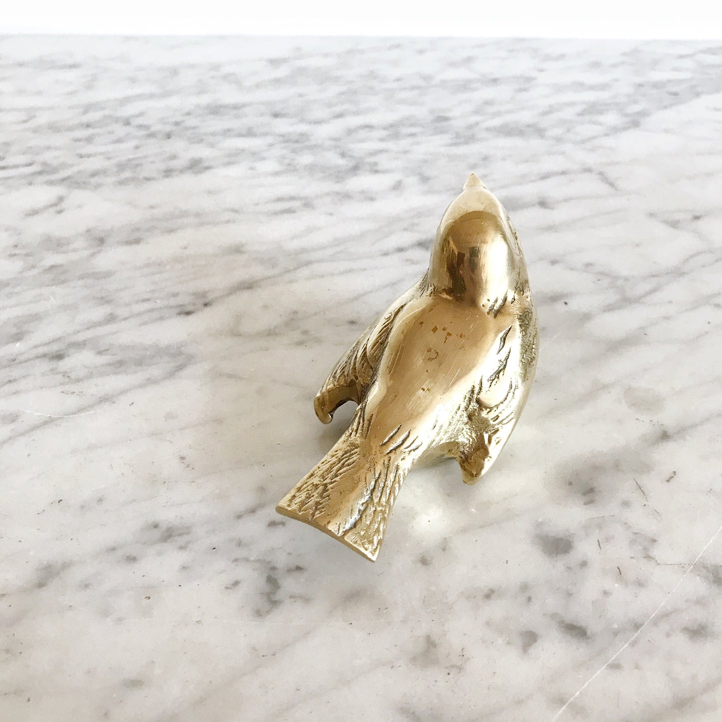 Vintage Brass Bird Bottle Opener