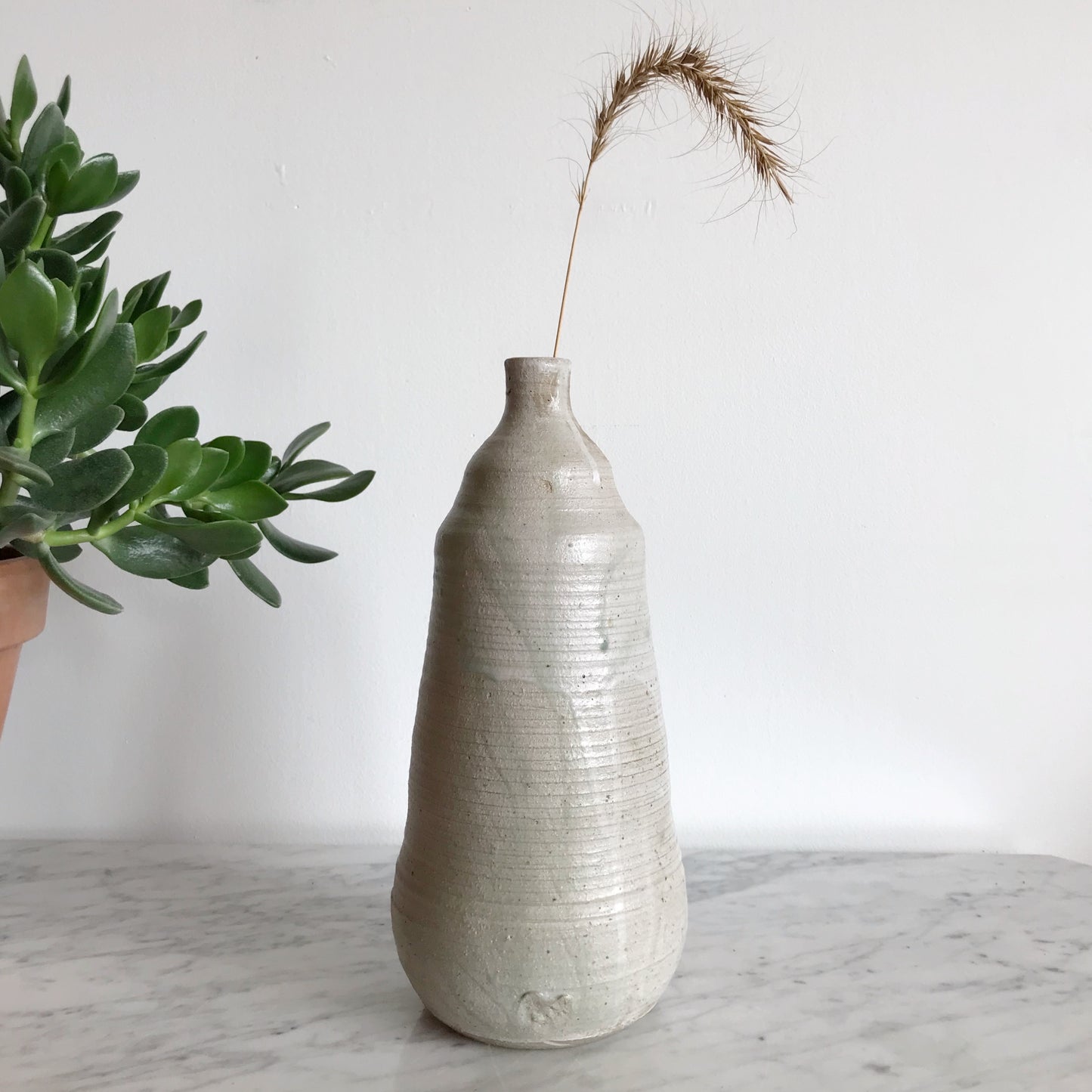 Tall Vintage Studio Pottery Vase