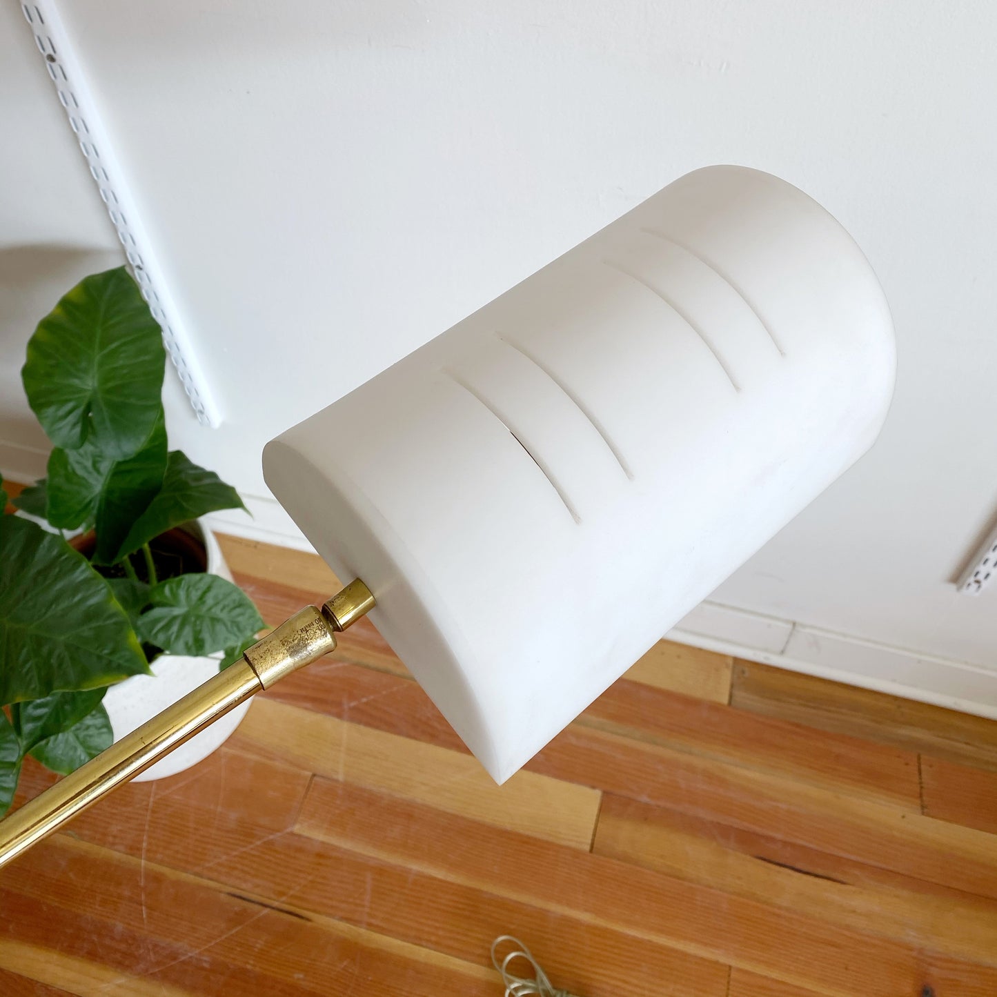 Vintage Mod Lucite Floor Lamp by Bauer