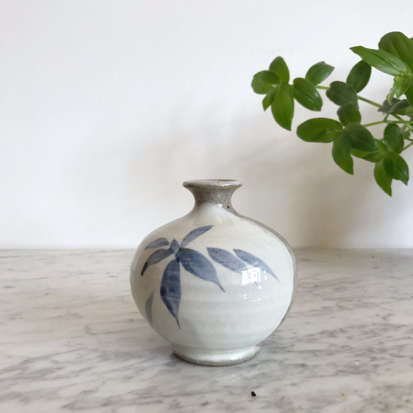 Handpainted Pottery Bud Vase