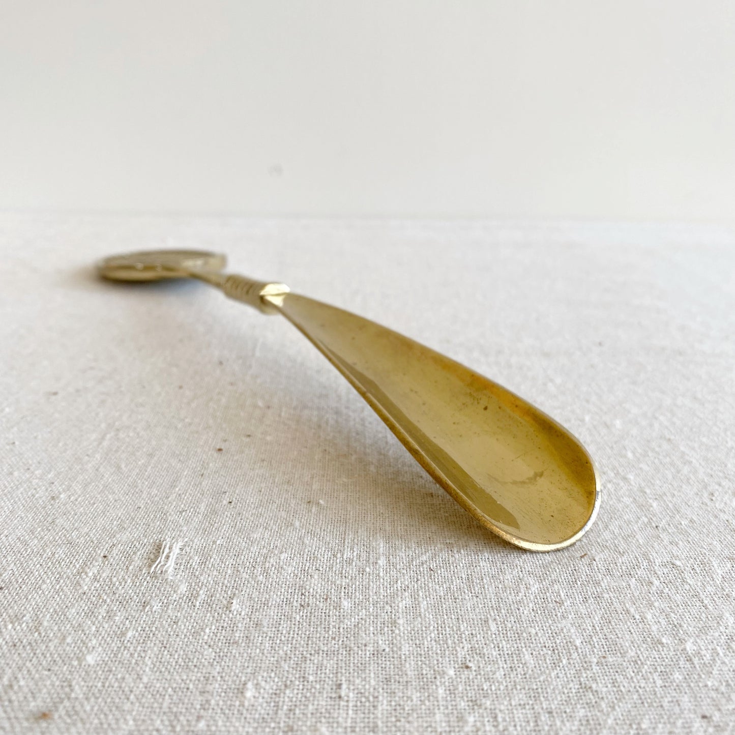 Vintage Brass Tennis Racket Shoehorn