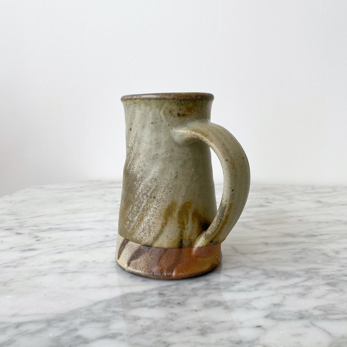 Handcrafted Pottery Mug, Soft Neutral