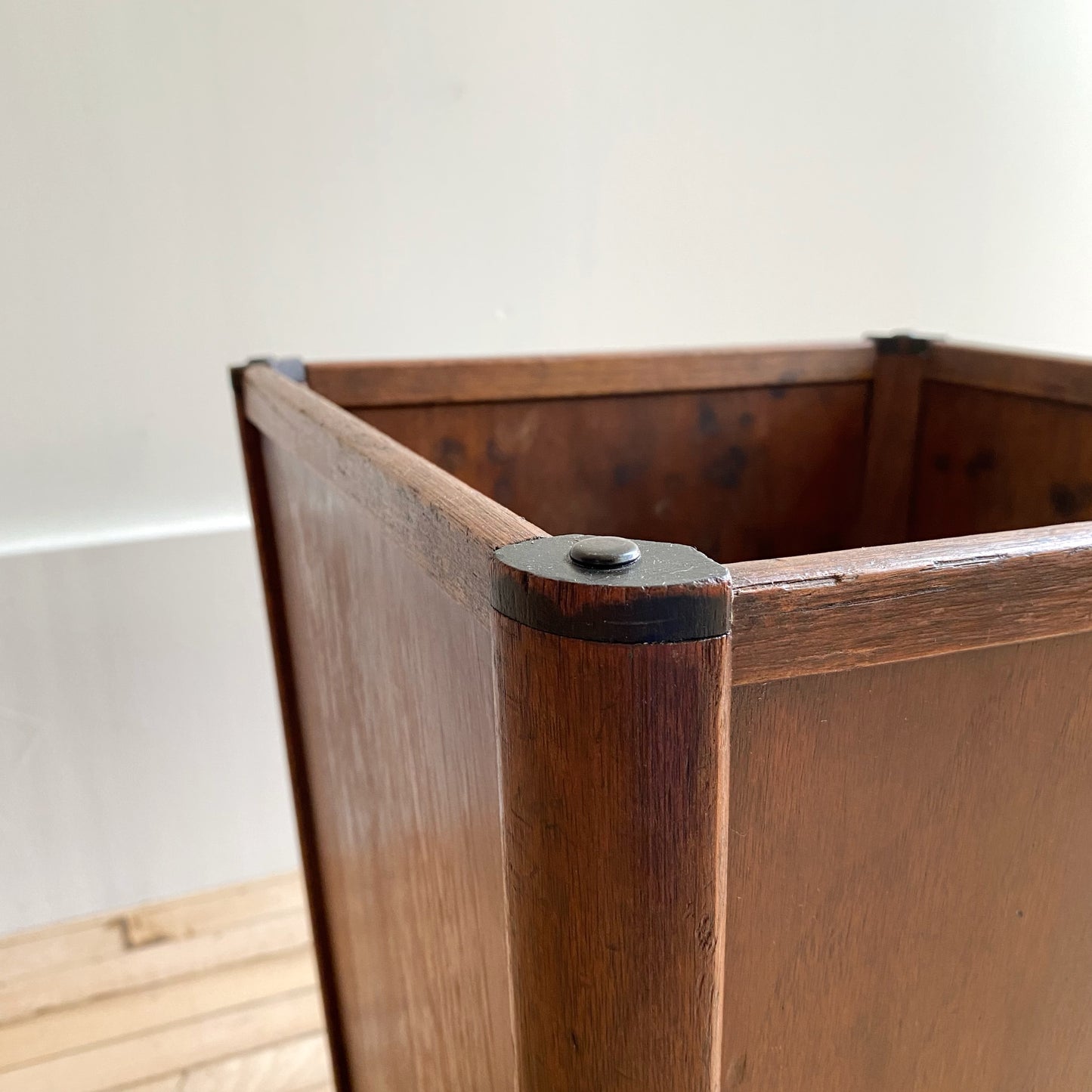 Antique Wood Bin / Planter