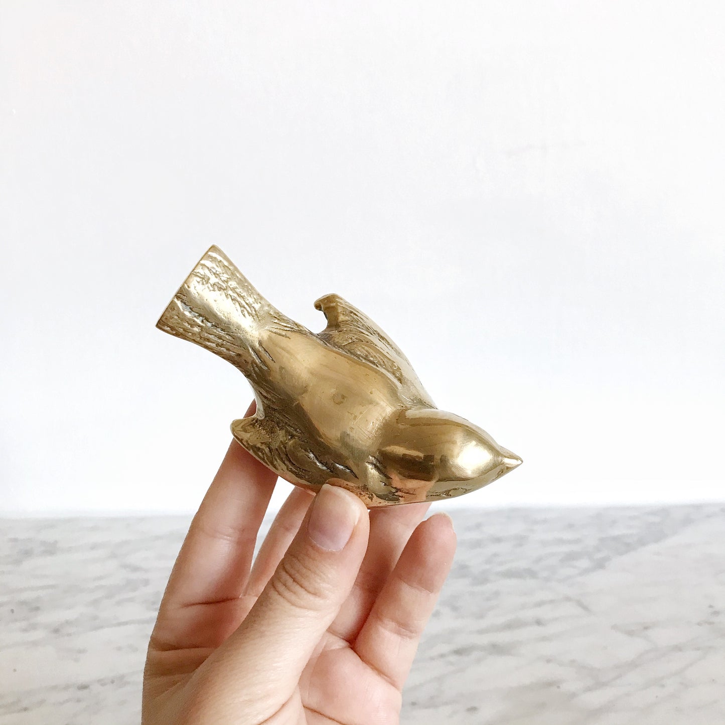 Vintage Brass Bird Bottle Opener